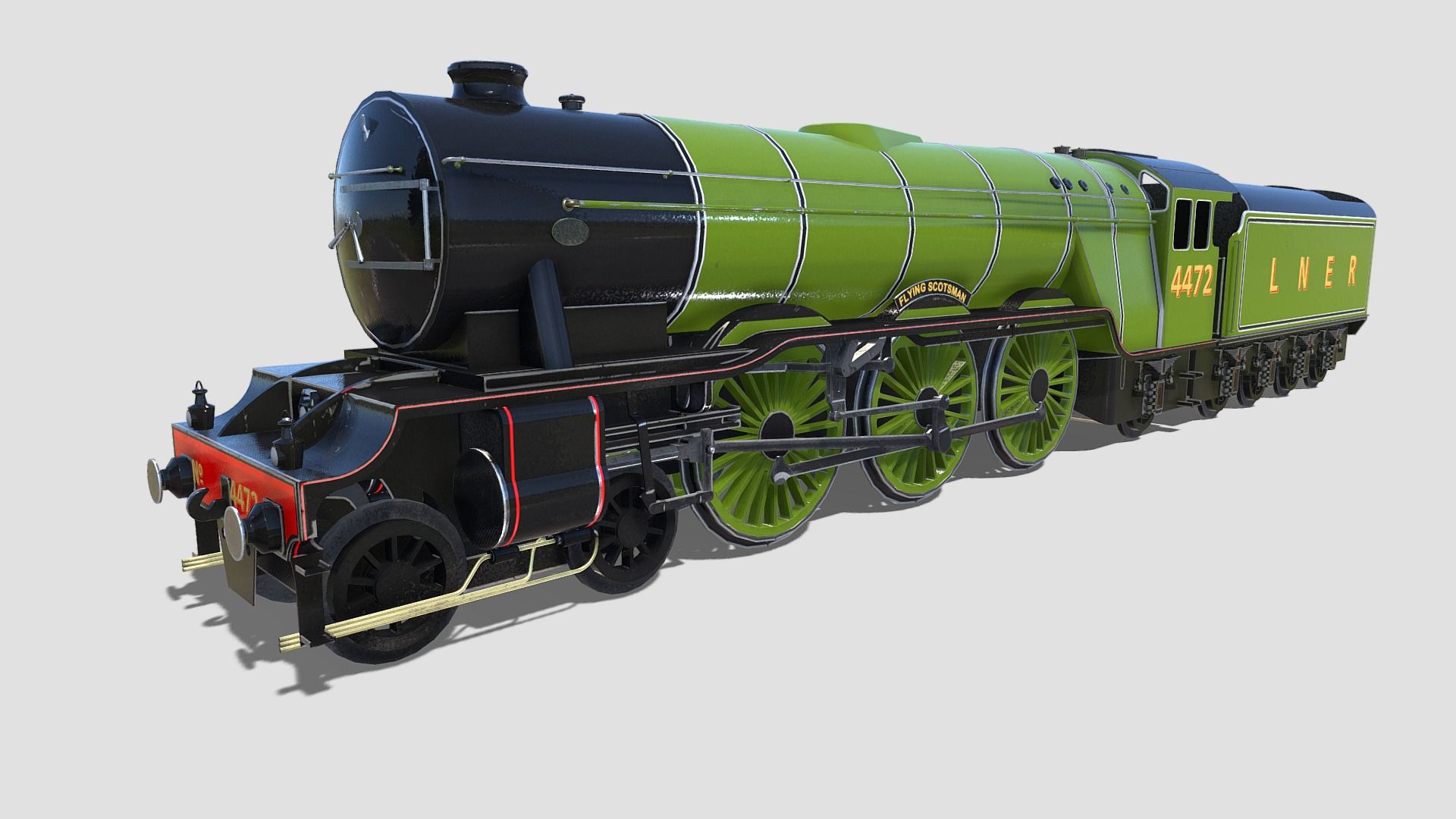 Flying Scotsman Royalty Free 3D model by studio lab [0d1438c]