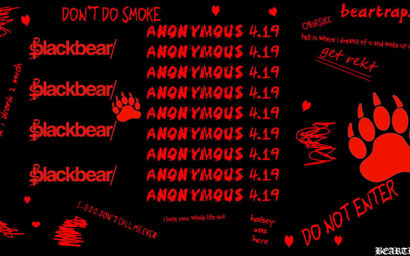 Free download Anonymous wallpaper 1920x1080 Inspired by Blackbears art style [1920x1080] for your Desktop, Mobile & Tablet. Explore Blackbear Wallpaper. Blackbear Wallpaper