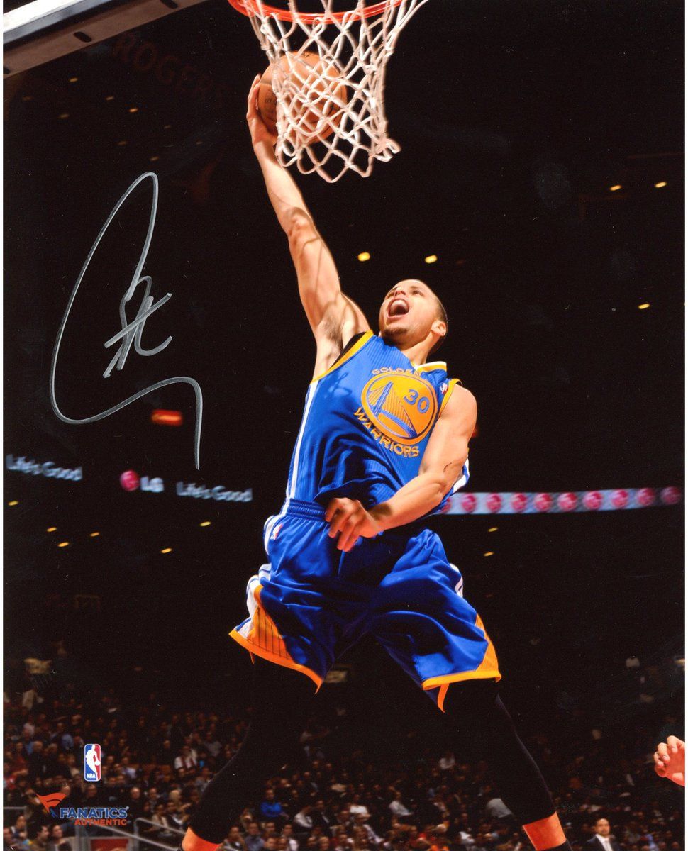 Basketball Steph Curry Dunk