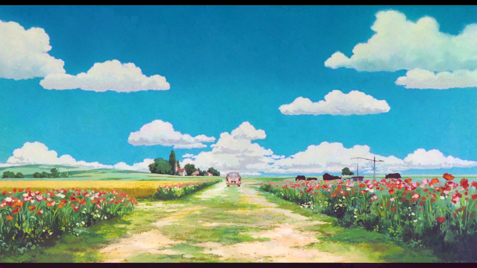 Only Yesterday (1991) Screencaps. Anime scenery, Studio ghibli background, Anime scenery wallpaper