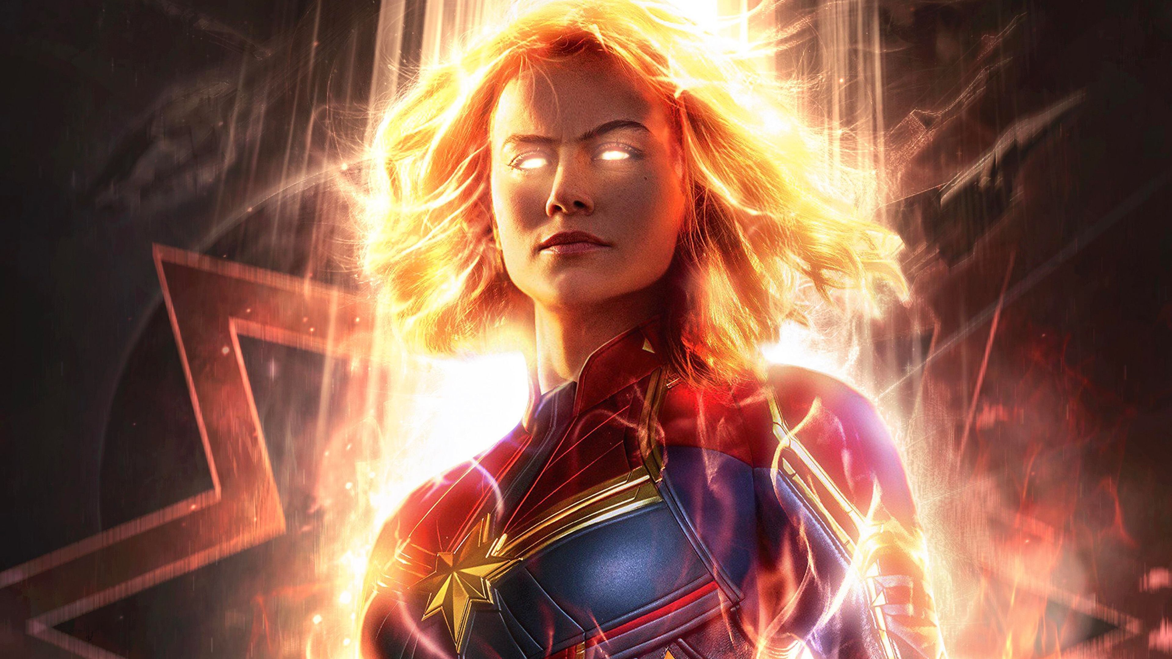 Captain Marvel Laptop Wallpaper Free Captain Marvel Laptop Background