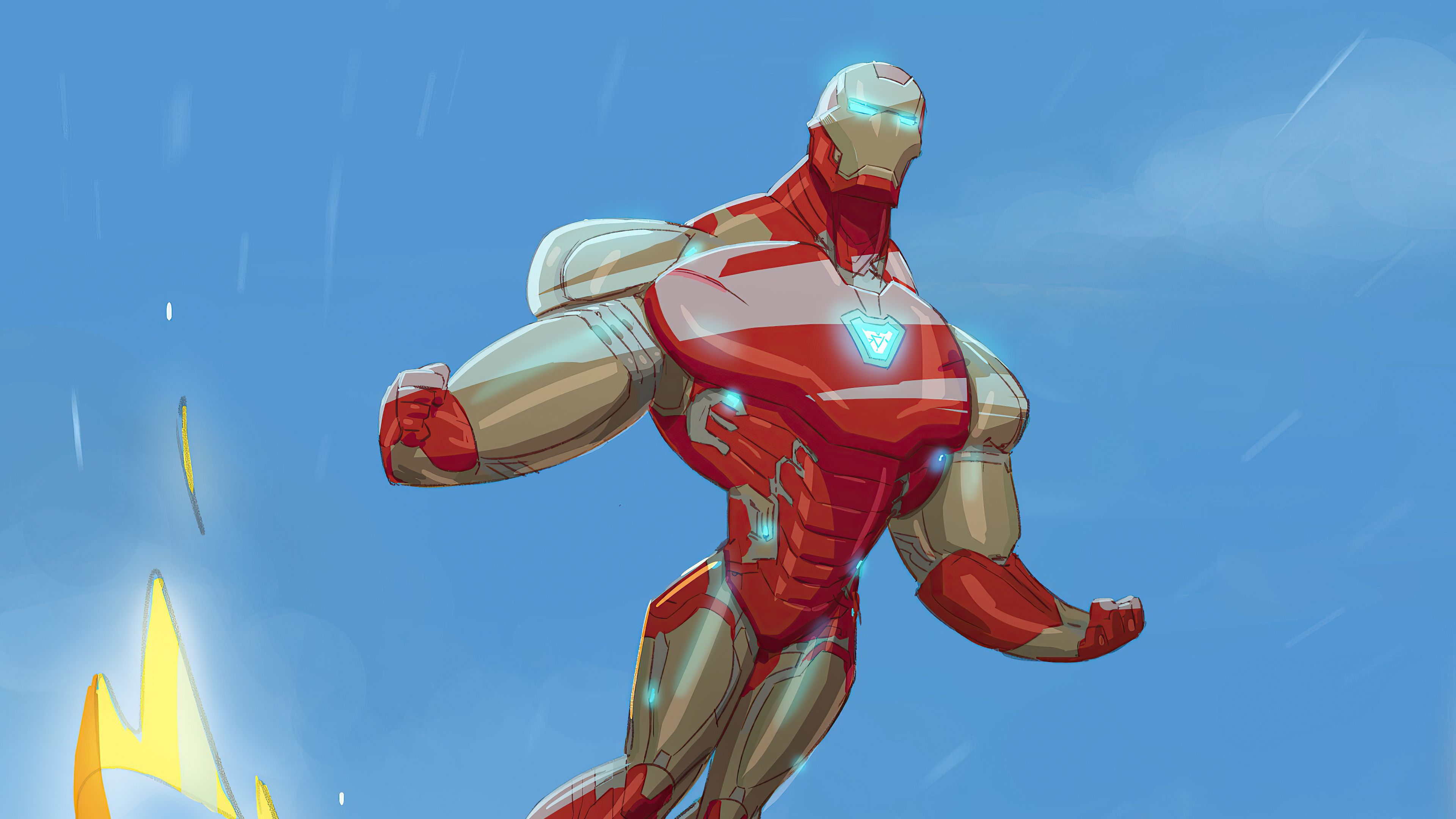 Iron Man Flying Hero, HD Superheroes, 4k Wallpaper, Image, Background, Photo and Picture