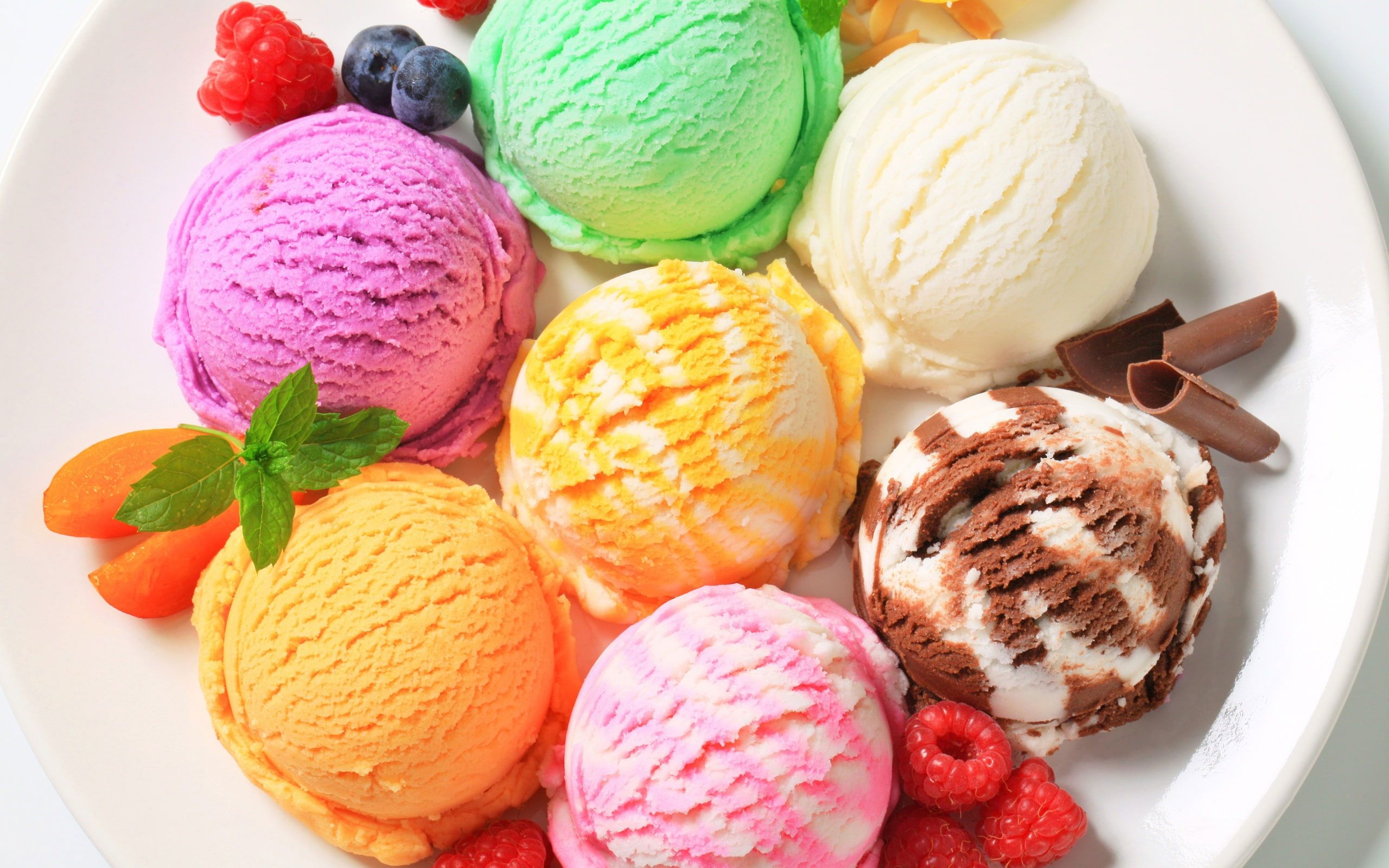 Ice cream wallpaper, dessert, sweet food, colorful • Wallpaper For You HD Wallpaper For Desktop & Mobile