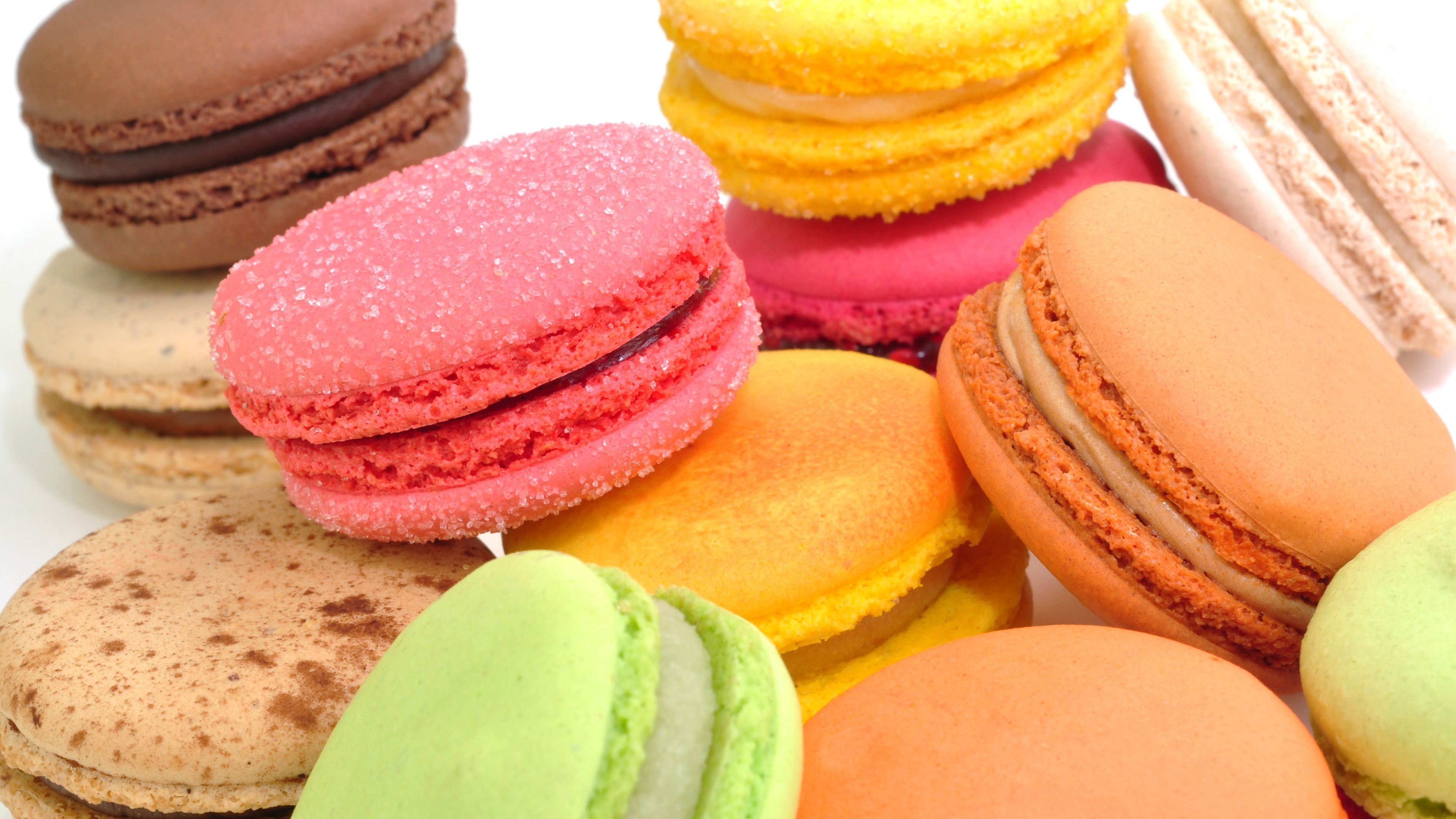 Wallpaper macaron, french confection, dessert. Desserts, Food wallpaper, Macarons