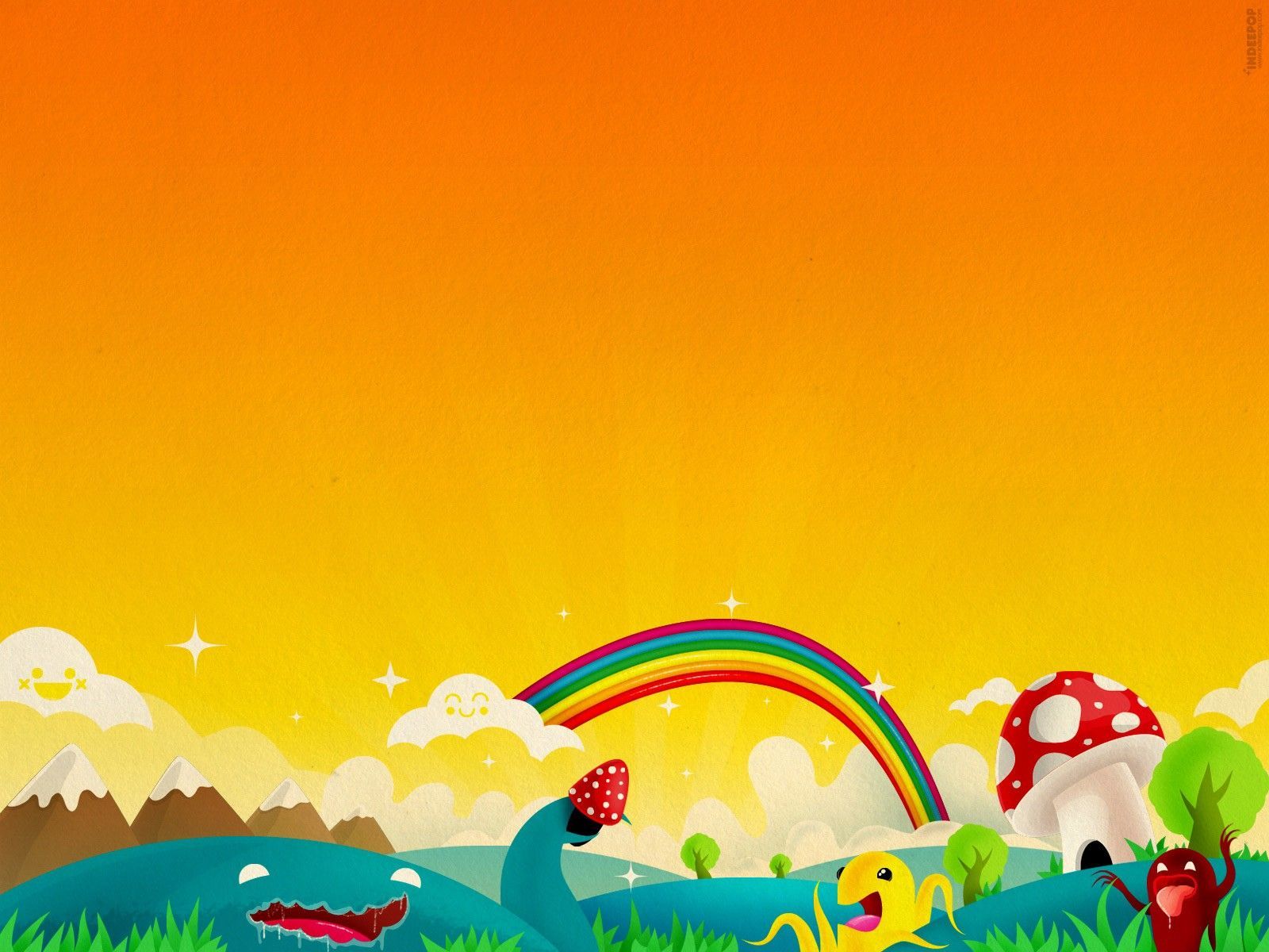 Colorful Cartoon Wallpapers - Wallpaper Cave