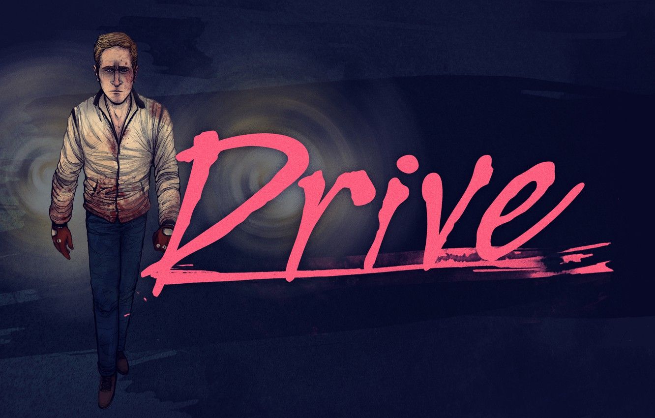 Wallpaper drive, drive, drive movie Ryan Gosling image for desktop, section фильмы