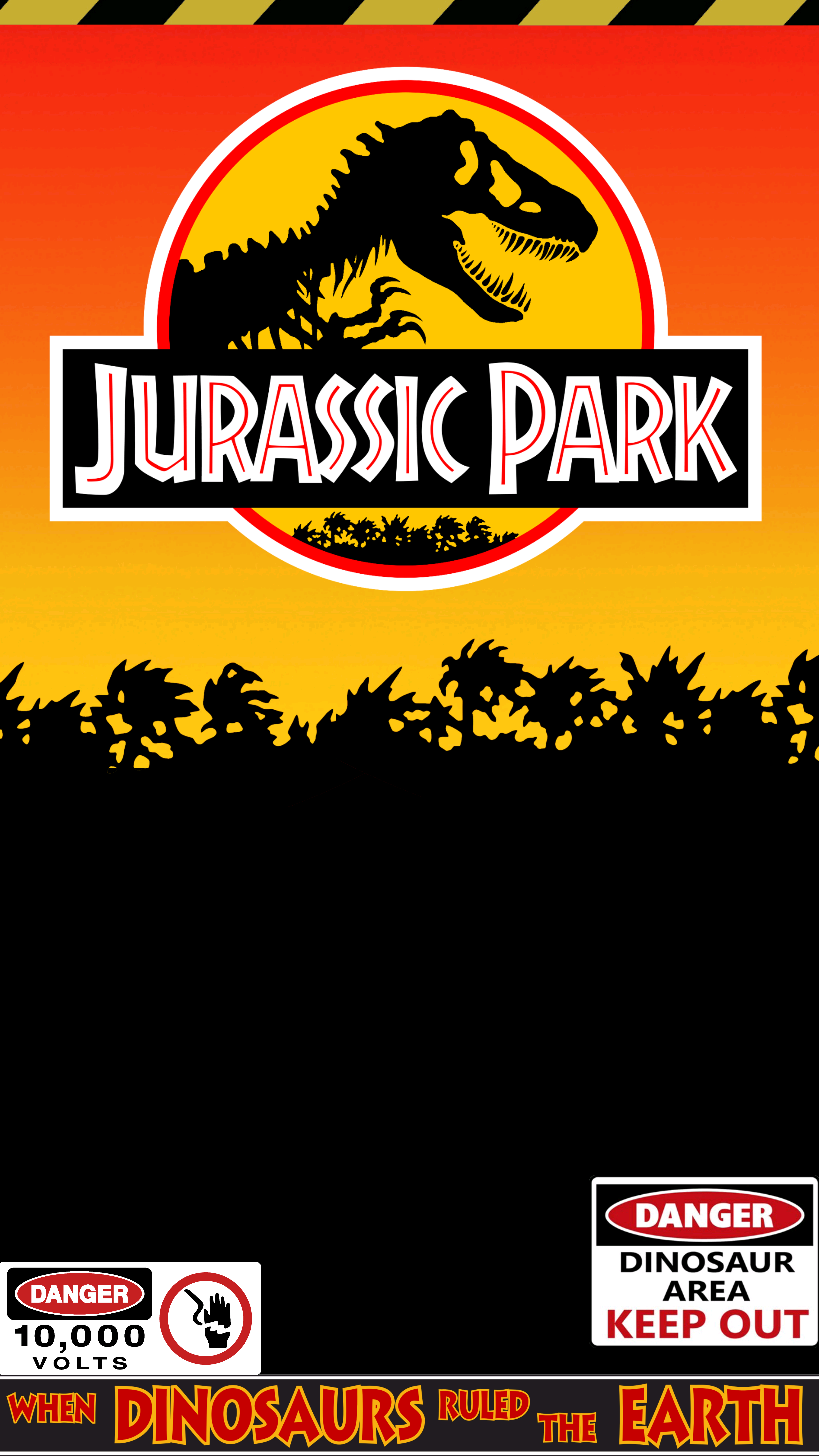 Transparent Jurassic Park Logo HD Wallpaper