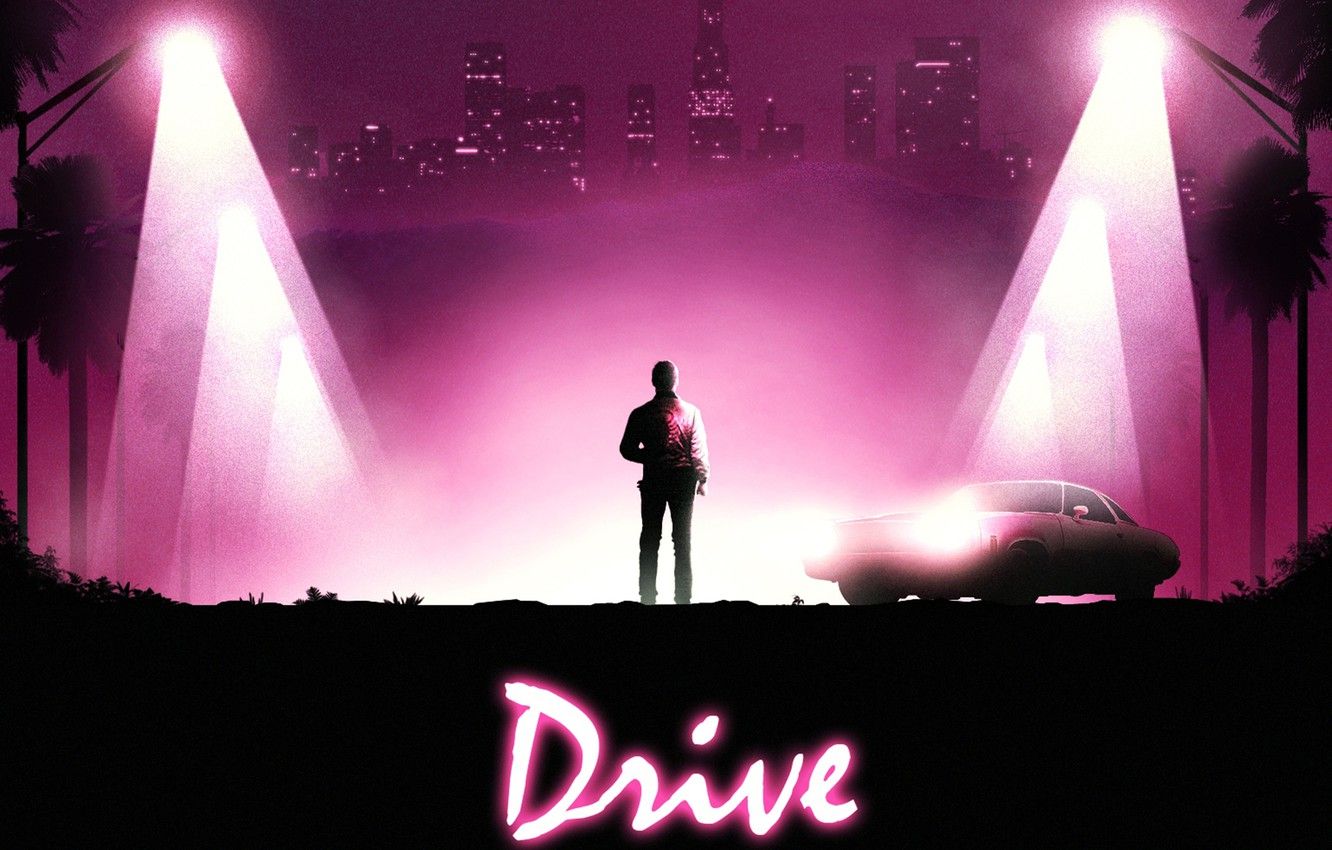Photo Wallpaper The Film, Art, Drive, Ryan Gosling