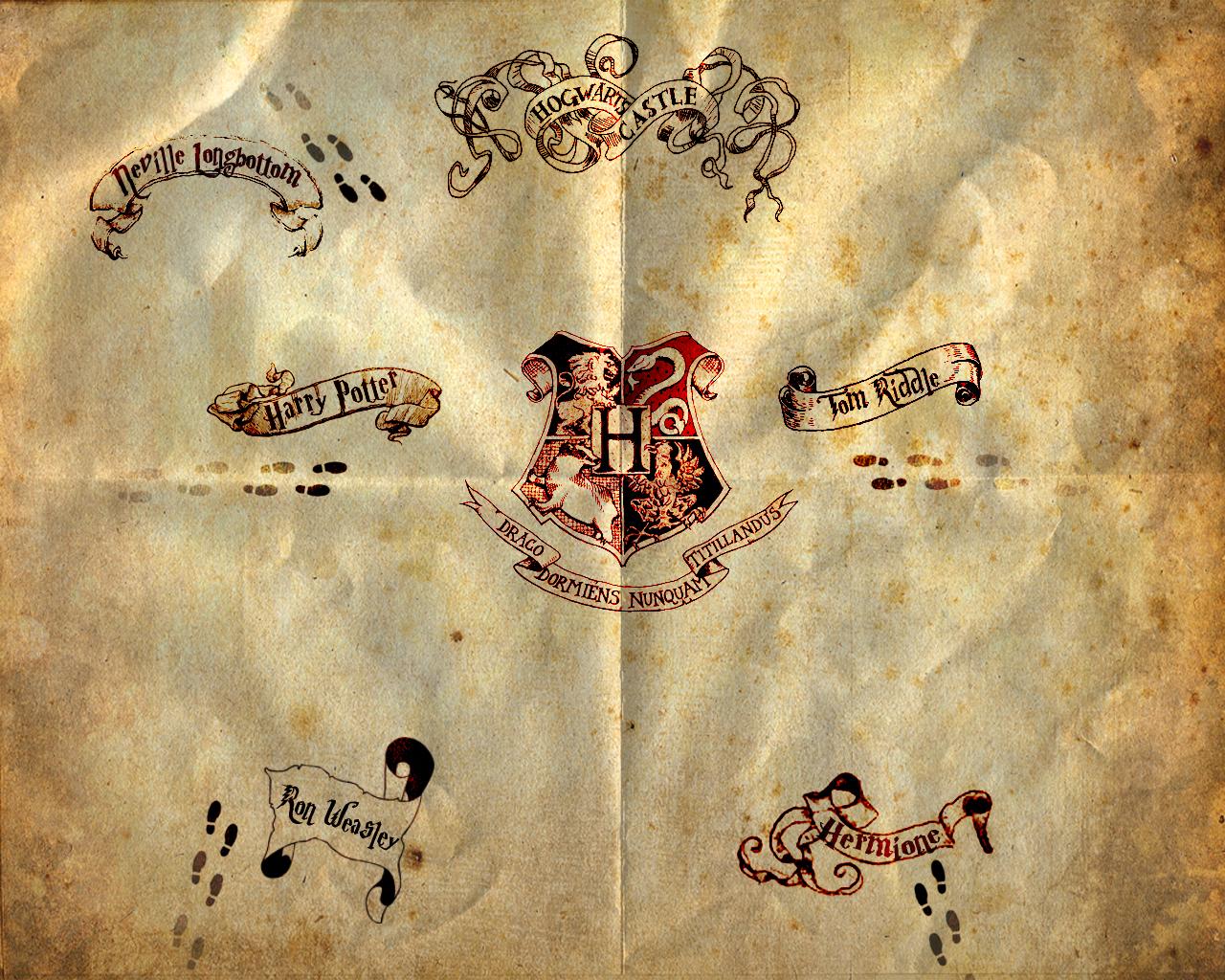 Marauders Map Background