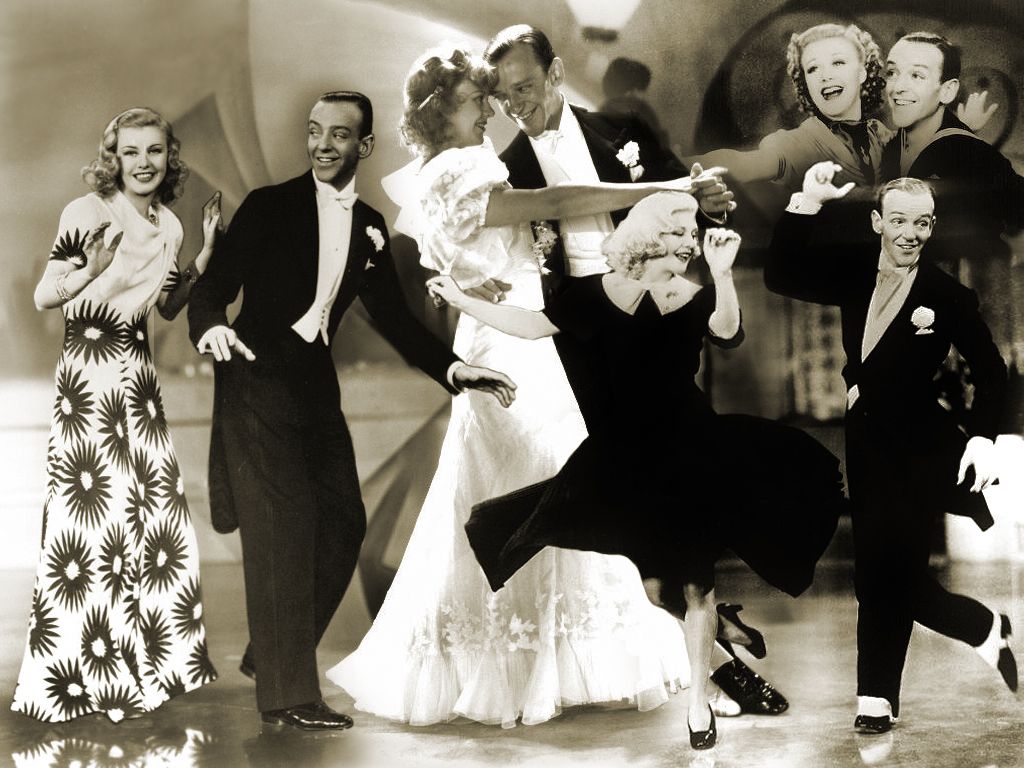 Fred & Ginger Astaire And Ginger Rogers