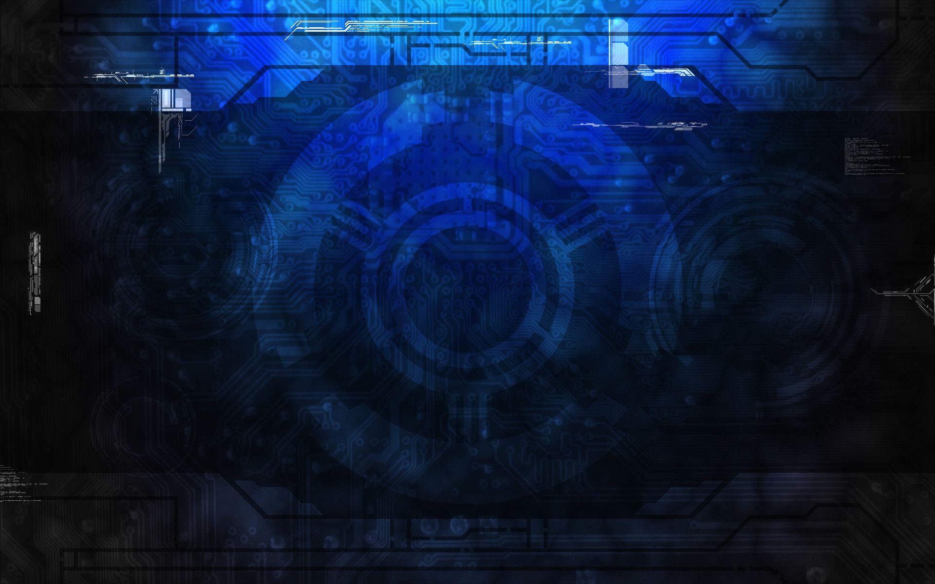 Dark blue, Dark Blue Technology Wallpaper
