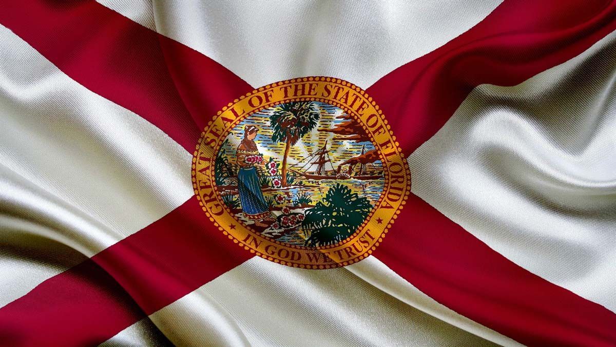 Free Download Wallpaper, Wallpaper HD. Florida state flag, Florida, Florida flag
