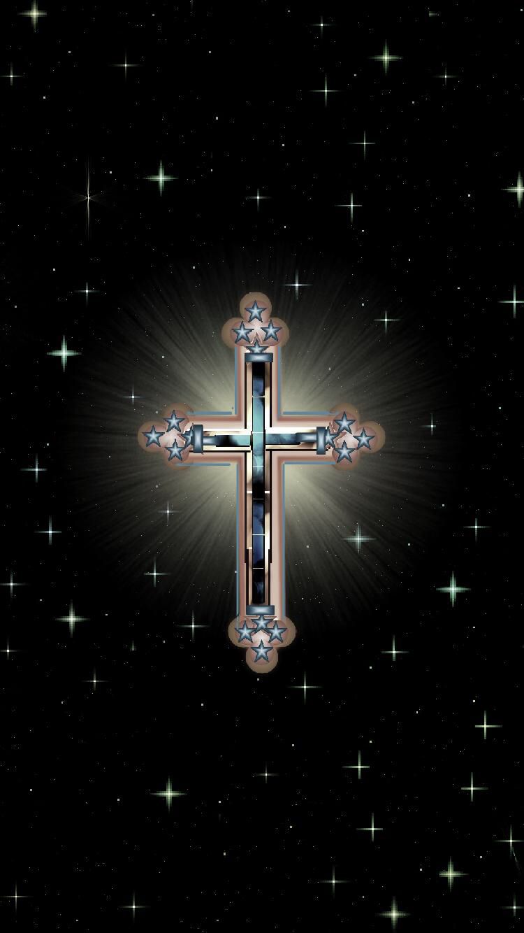 Star Night 4. Cross wallpaper, Cross picture, Jesus wallpaper