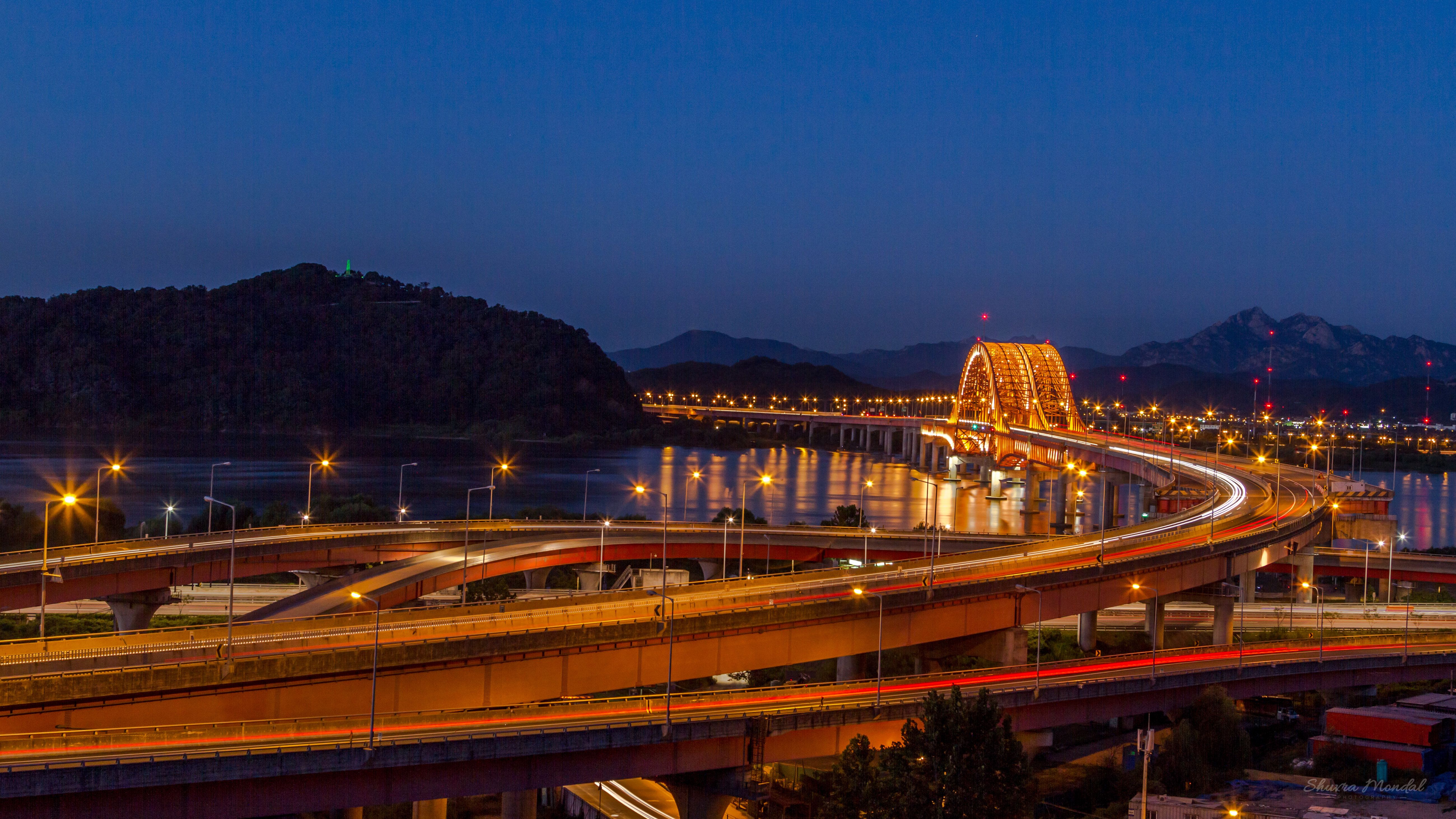 Banghwa Bridge Of The Han River In South Korea Connecting Gangseo Gu In Seoul And Goyang In The Province Of Gyeonggi Desktop HD Wallpaper 5200x3250, Wallpaper13.com