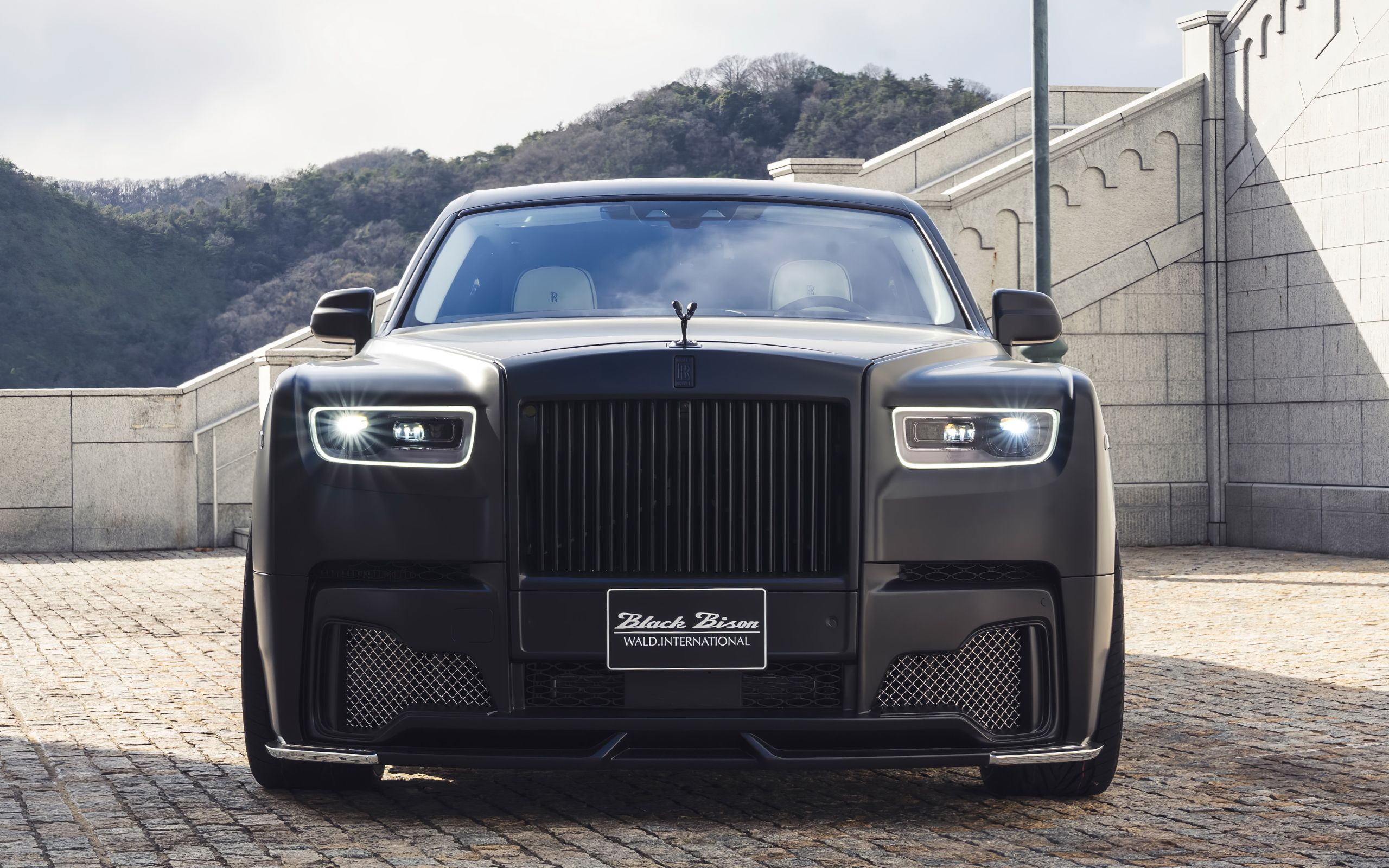 Rolls Royce Cullinan, Black, Bison, Black Wallpaper & Background Image