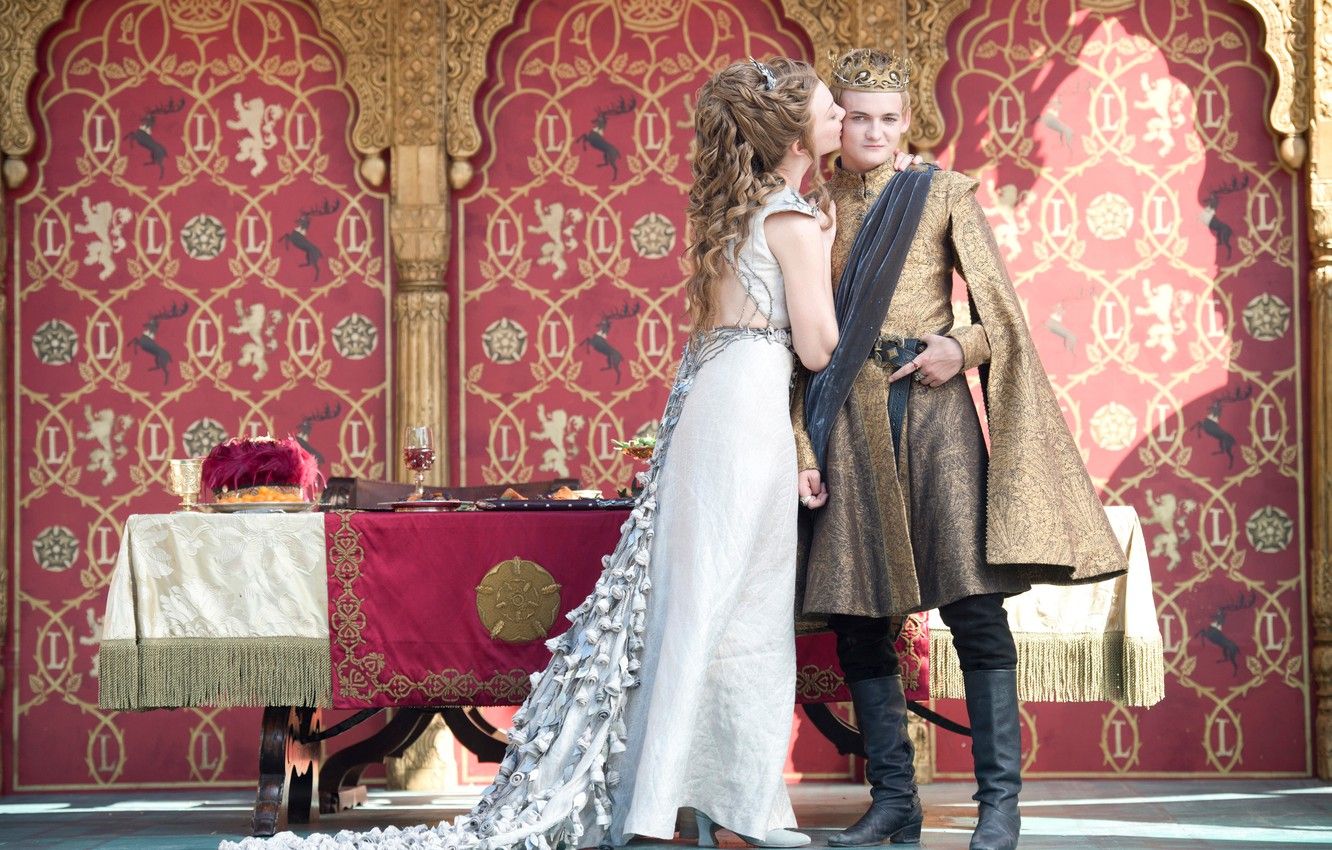 Wallpaper table, kiss, crown, Game of Thrones, Joffrey Baratheon image for desktop, section фильмы