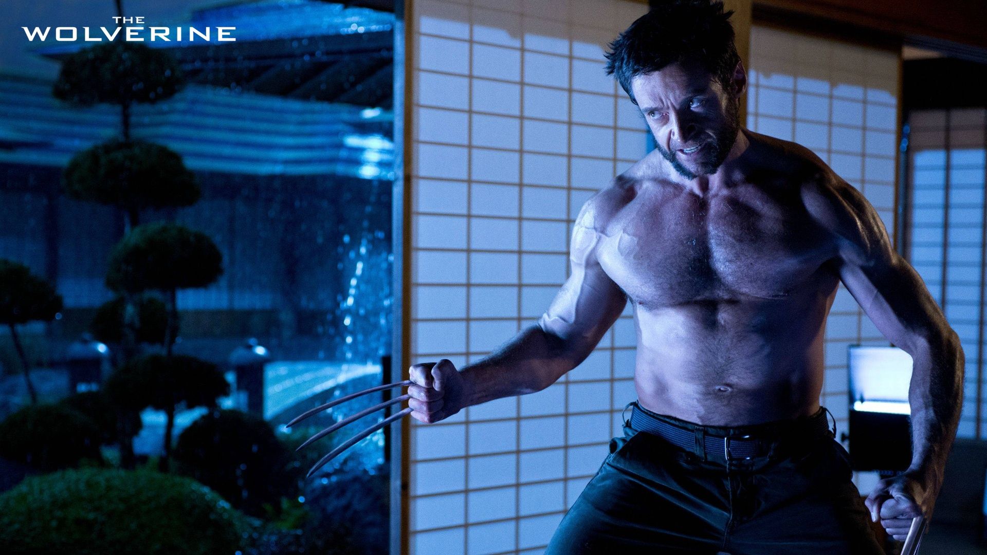 Download 1920x1080 HD Wallpaper hugh jackman the wolverine claw fury japan, Desktop Background HD