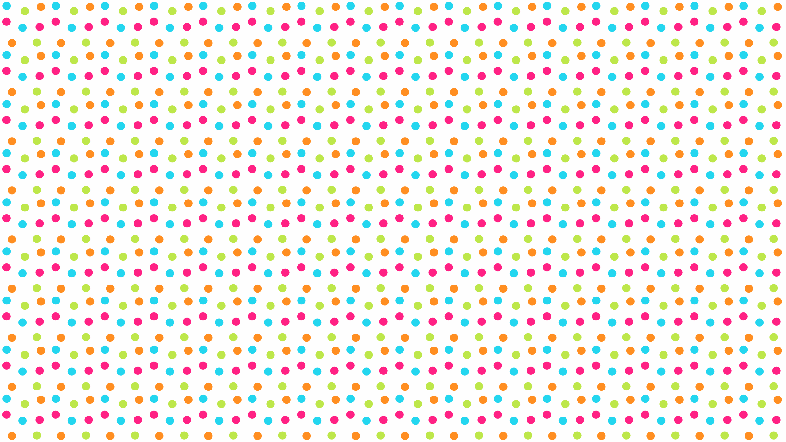 rainbow polka dot background