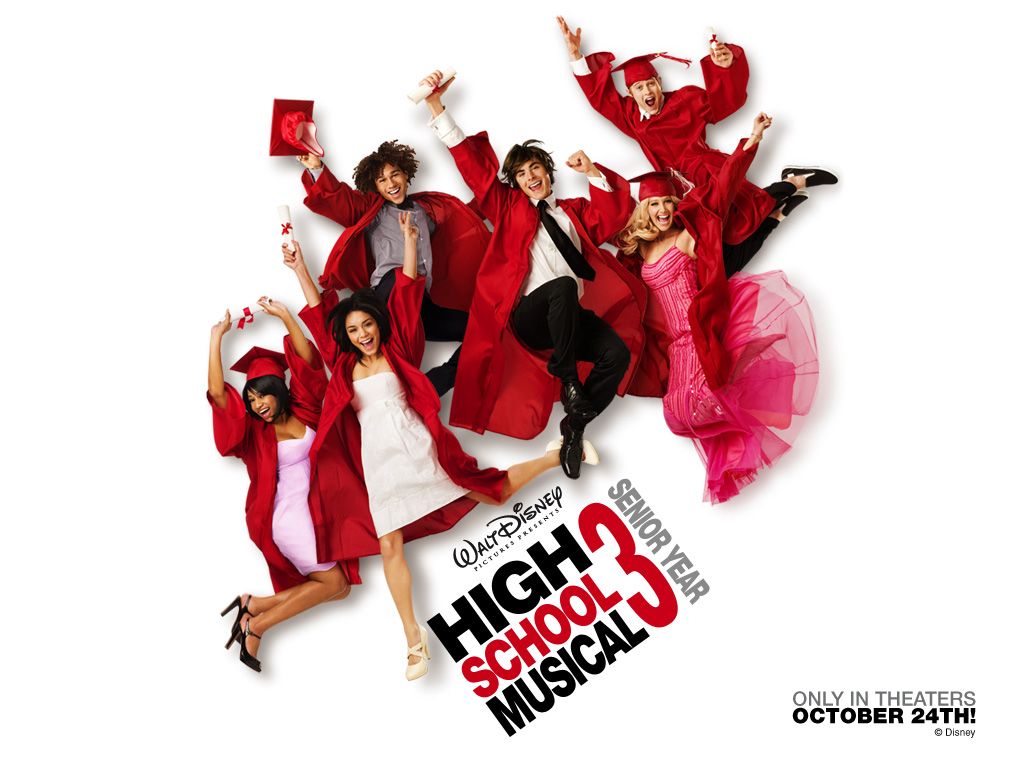 High School Musical School Musical 3 Movie Poster