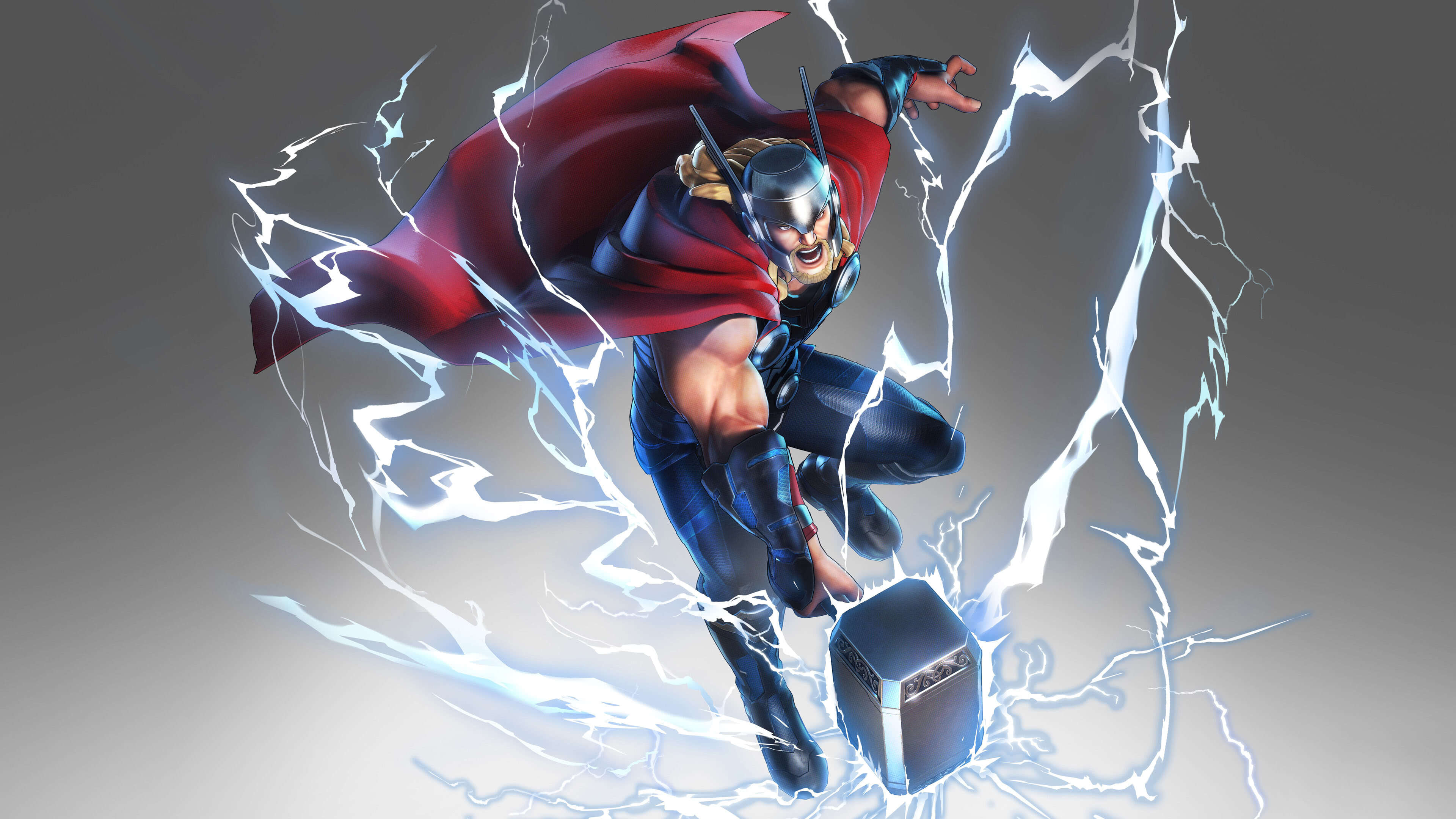 Marvel Ultimate Alliance 3 Thor UHD 4K Wallpaper