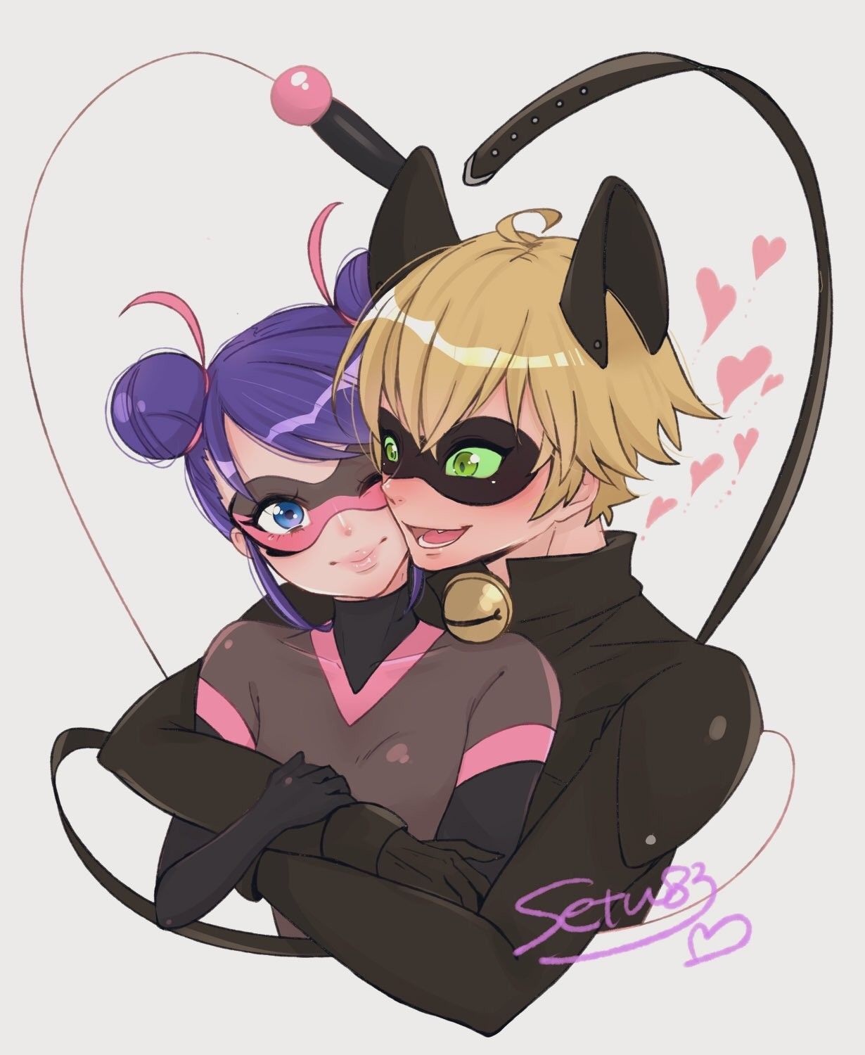 multimouse and chat noir.