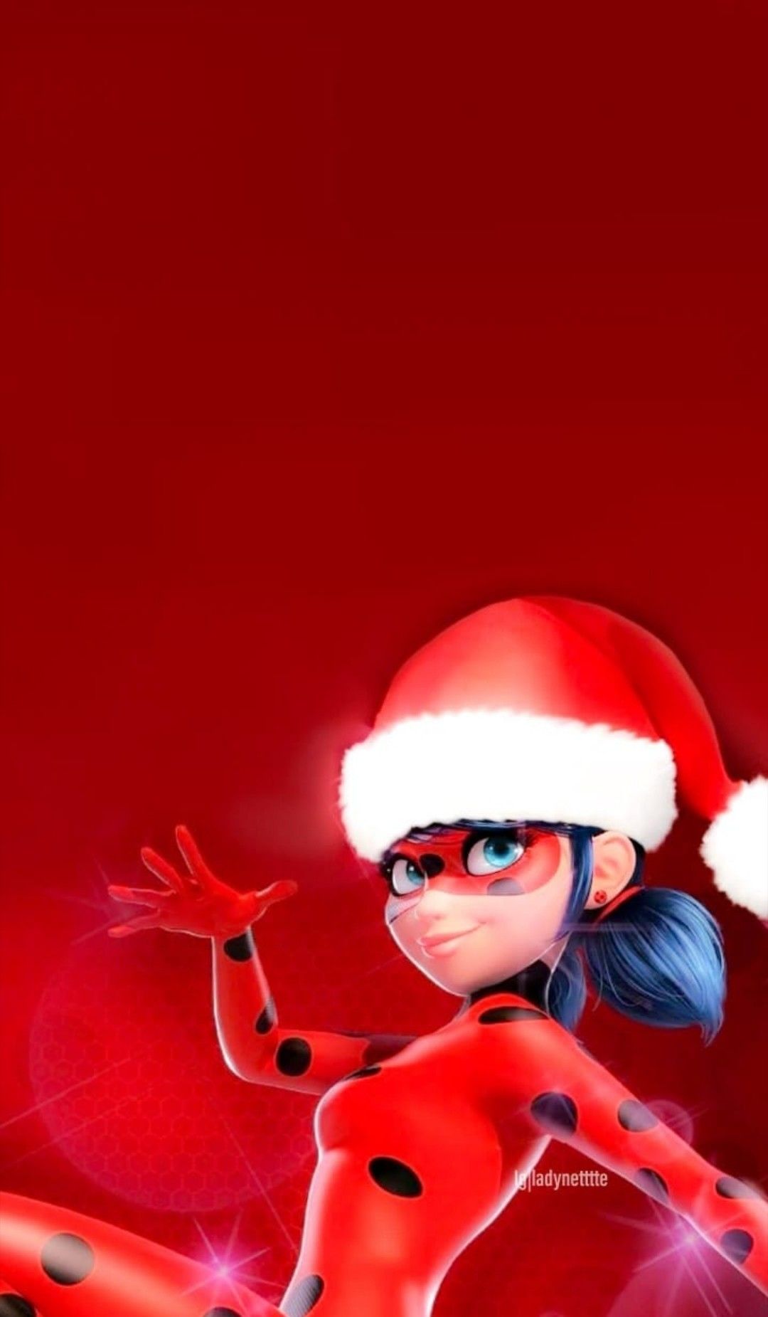 Christmas special ladybug lock screen wallpaper. Miraculous ladybug wallpaper, Miraculous ladybug christmas, Miraculous wallpaper