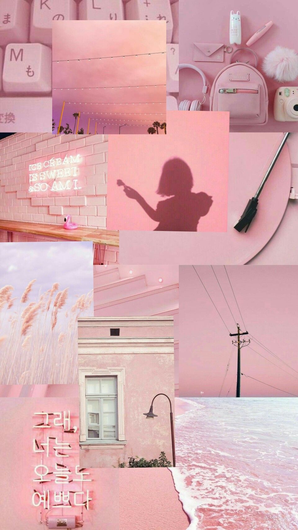 collage. Aesthetic pastel wallpaper, Pretty wallpaper, Aesthetic desktop wallpaper