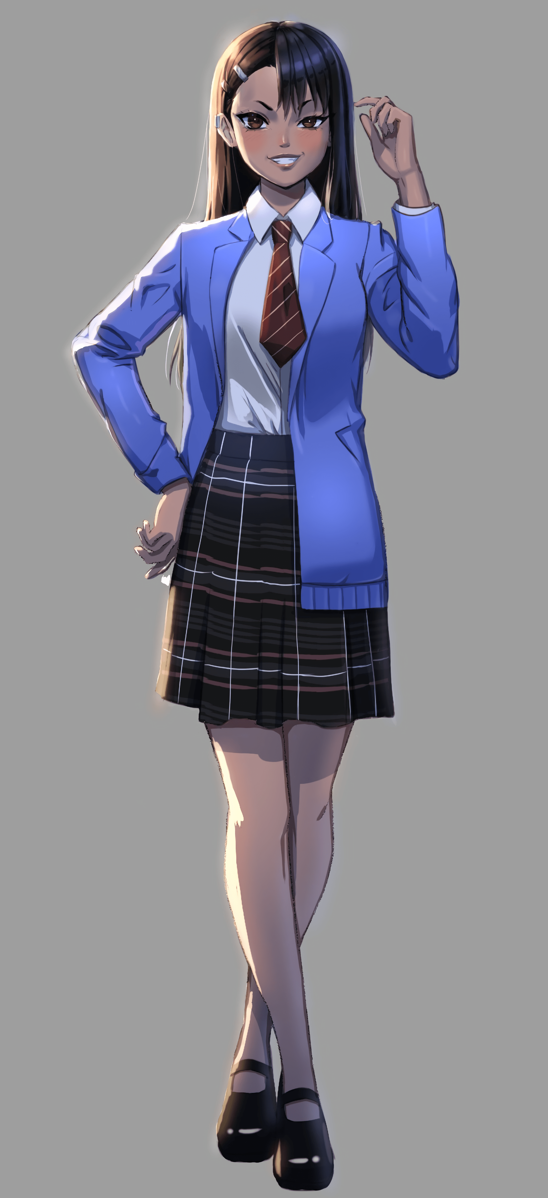So Close, Senpai Nagatoro [Ijiranaide, Nagatoro San] (1830x4000)