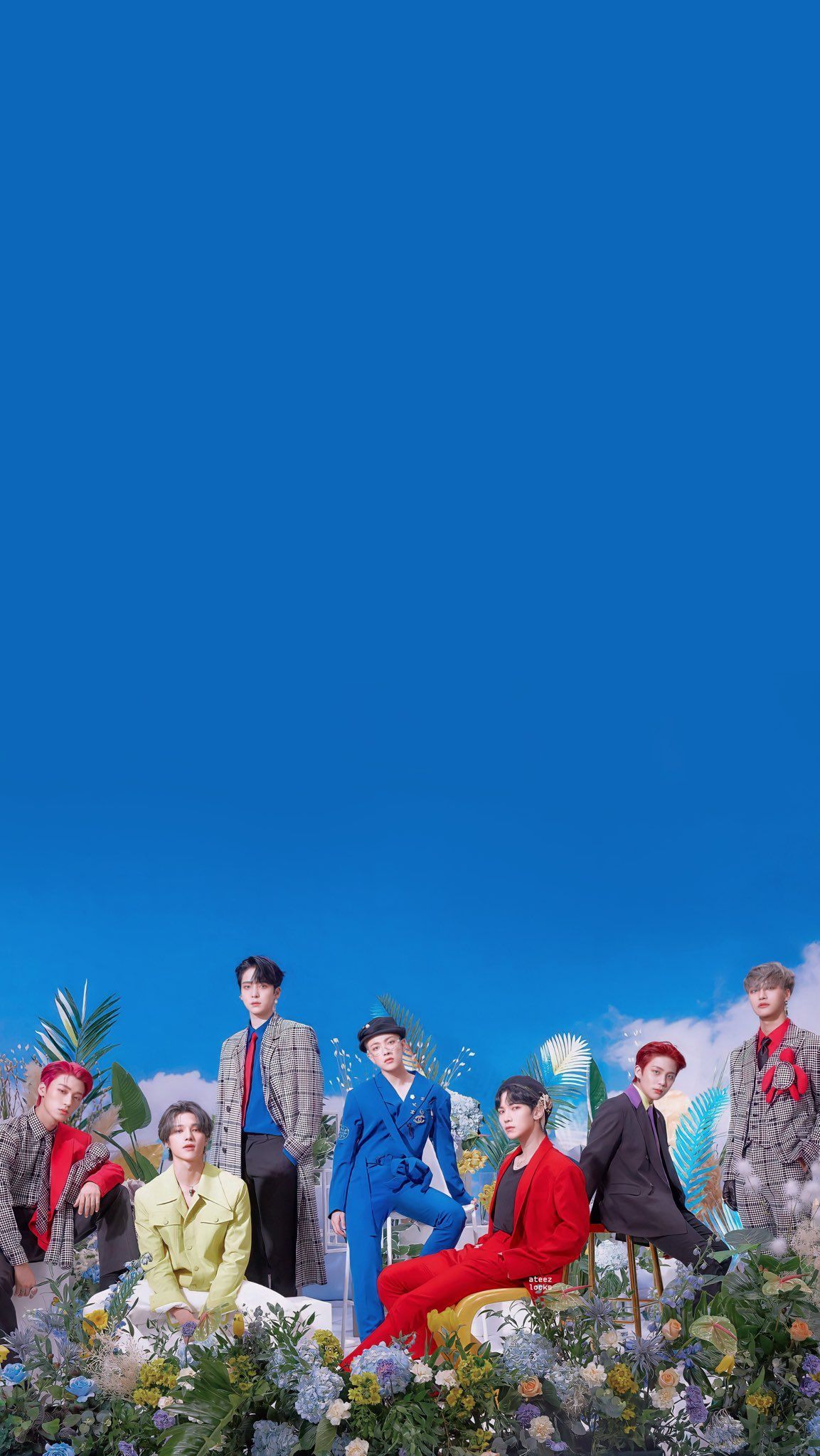 ateez locks on Twitter. Kpop wallpaper, Cute pastel wallpaper, Cute wallpaper