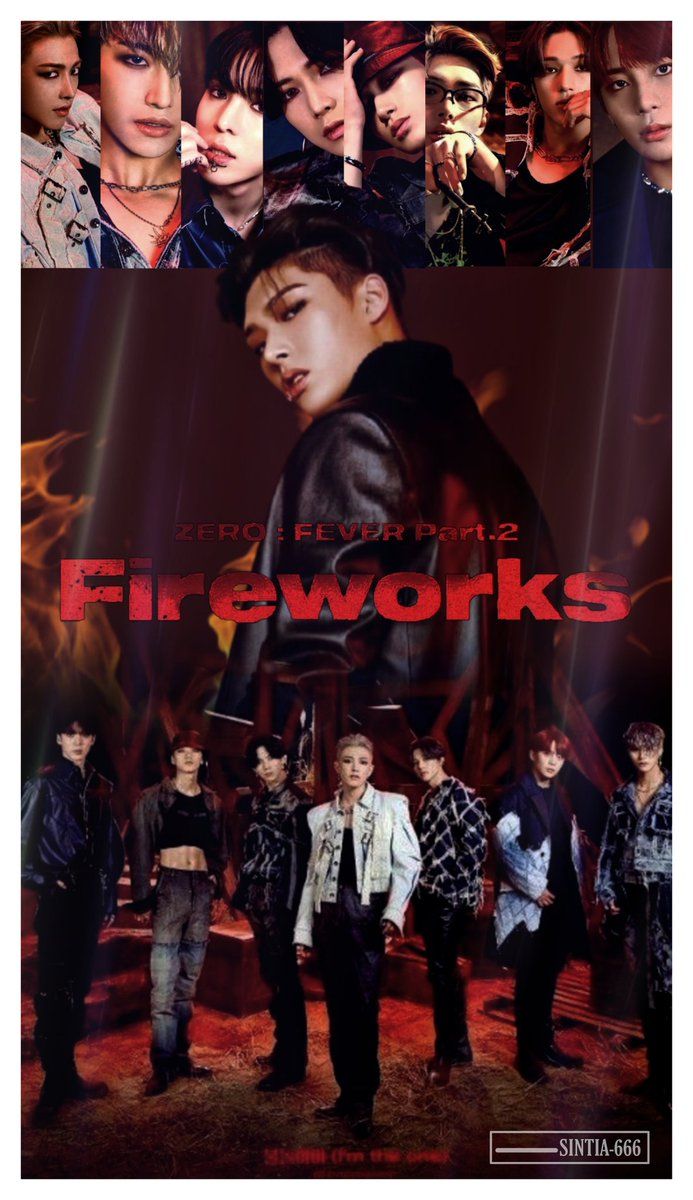 _-) Film Poster Fireworks ATEEZ Zero Fever Part.2 Poster Wallpaper Lockscreen #ATEEZ #ATEEZfanart #ATEEZwallpaper #ATINY #Zero_Fever #Fireworks