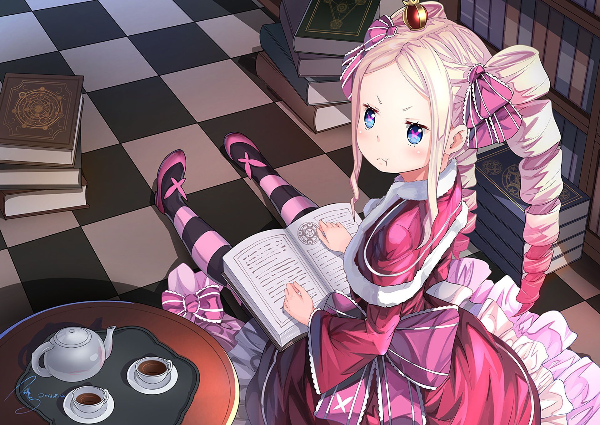 Beatrice Re Zero Wallpapers Wallpaper Cave