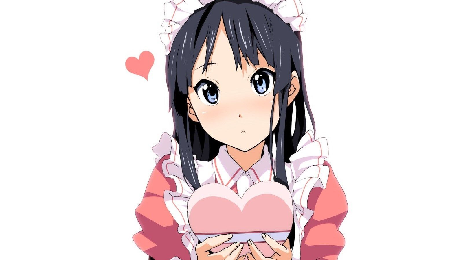 K ON! Maids Valentines Day Akiyama Mio Anime Anime Girls Wallpaper. Desktop Background