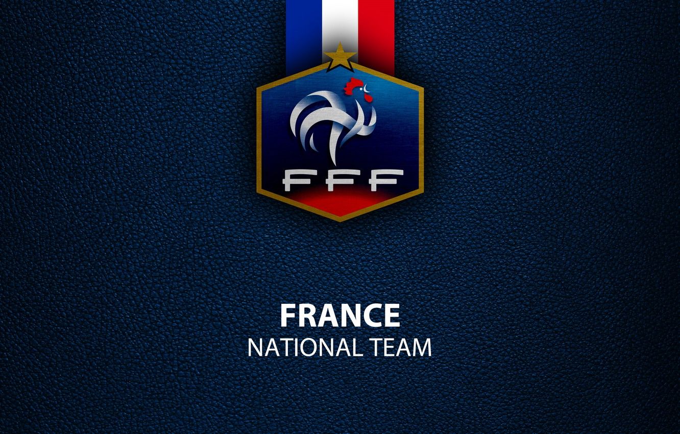 Wallpaper wallpaper, sport, logo, France, football, National team image for desktop, section спорт
