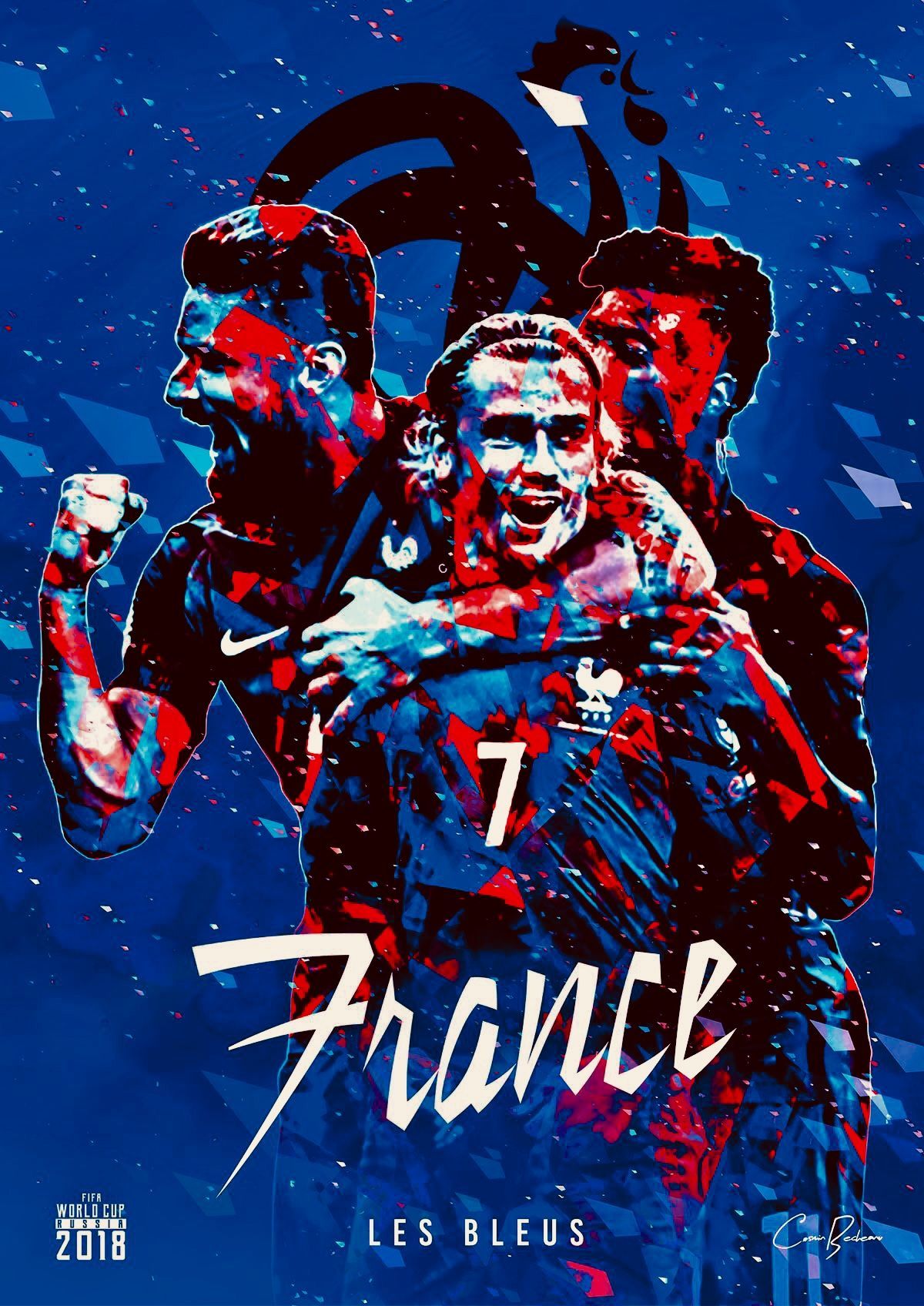 France, les bleus = The Blue!. France national football team, Fifa football, Soccer cup