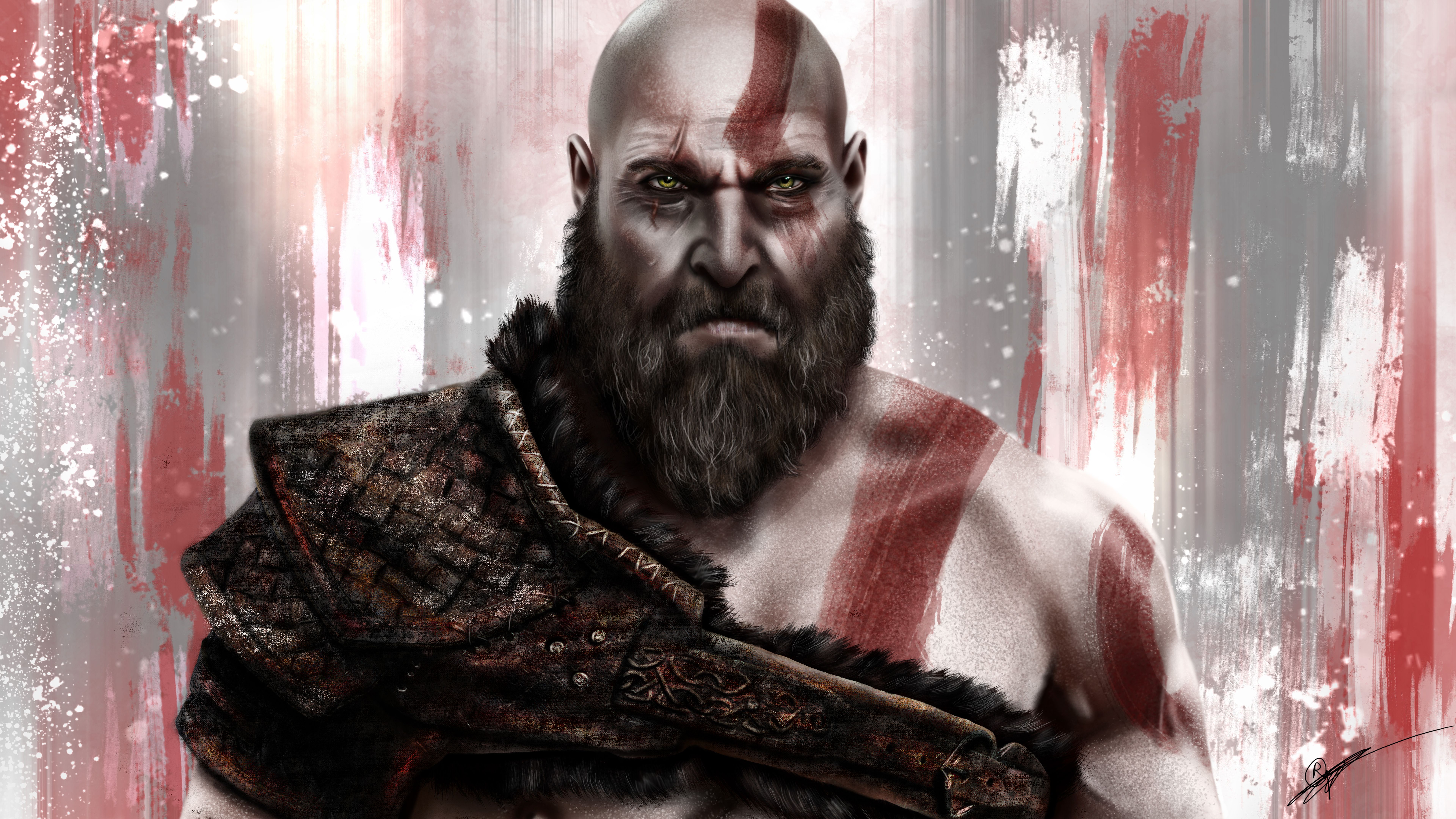 Kratos God Of War 8k 8K , HD 4k Wallpaper, Image, Background, Photos and Picture