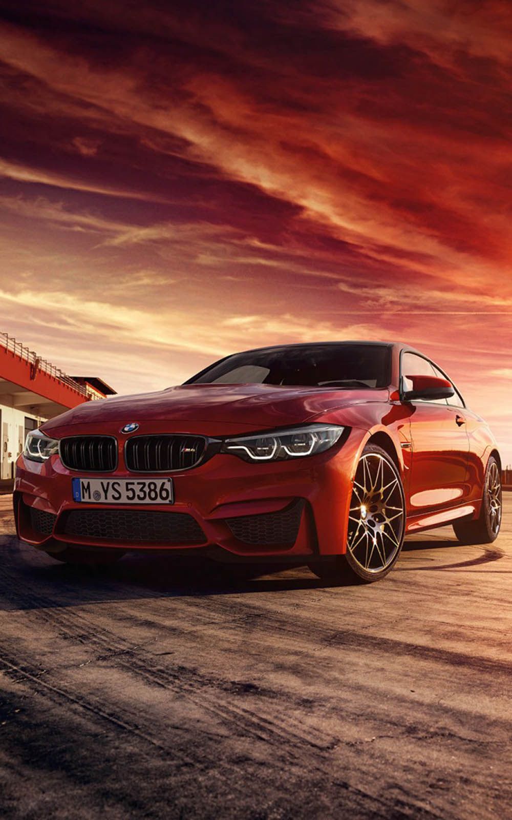 Red BMW M4 Coupe 4K Ultra HD Mobile Wallpaper