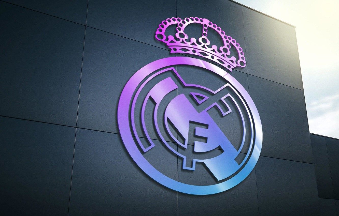 Wallpaper wallpaper, sport, logo, football, Real Madrid image for desktop, section спорт