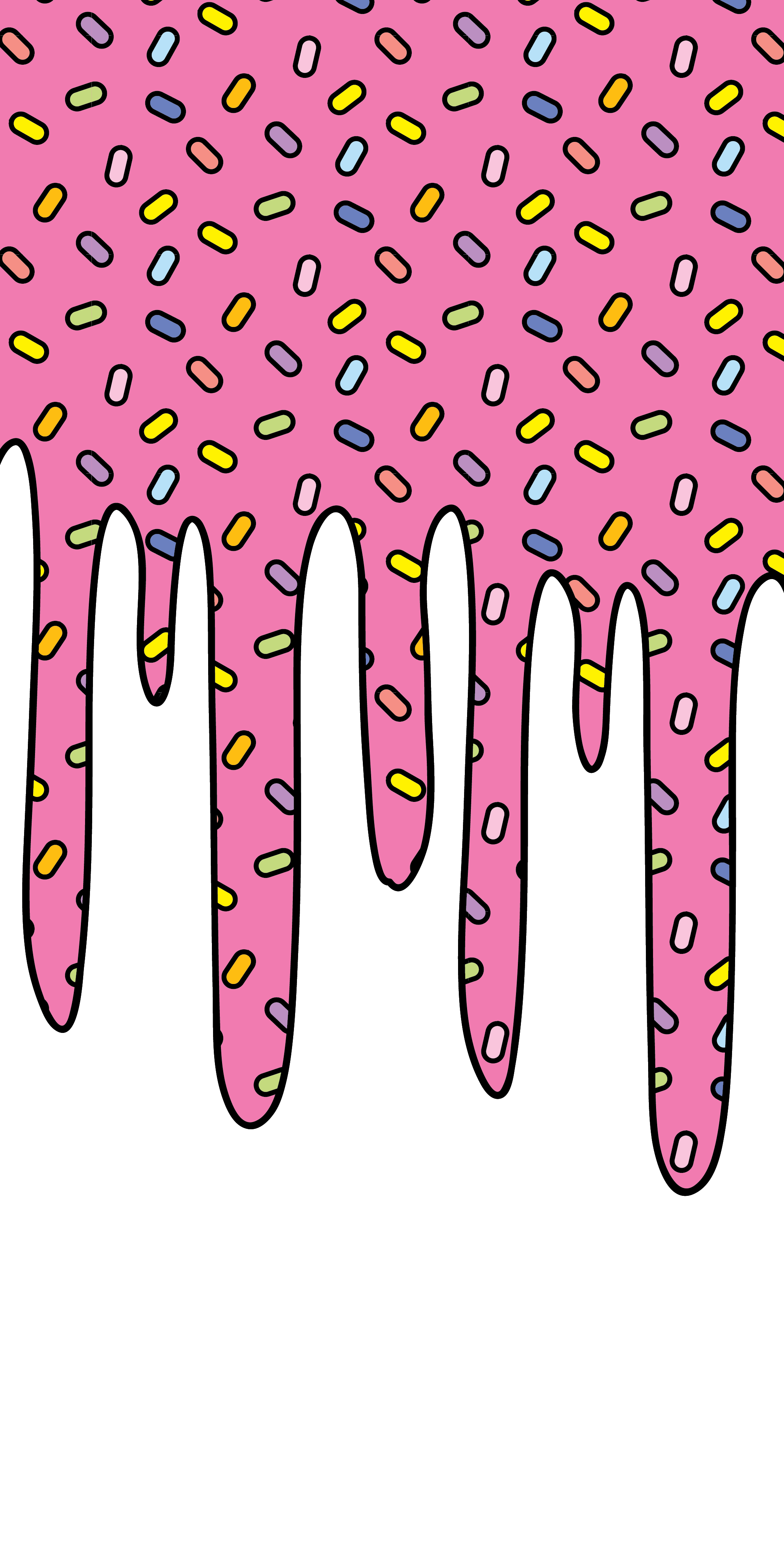 Donut Drip Wallpaper