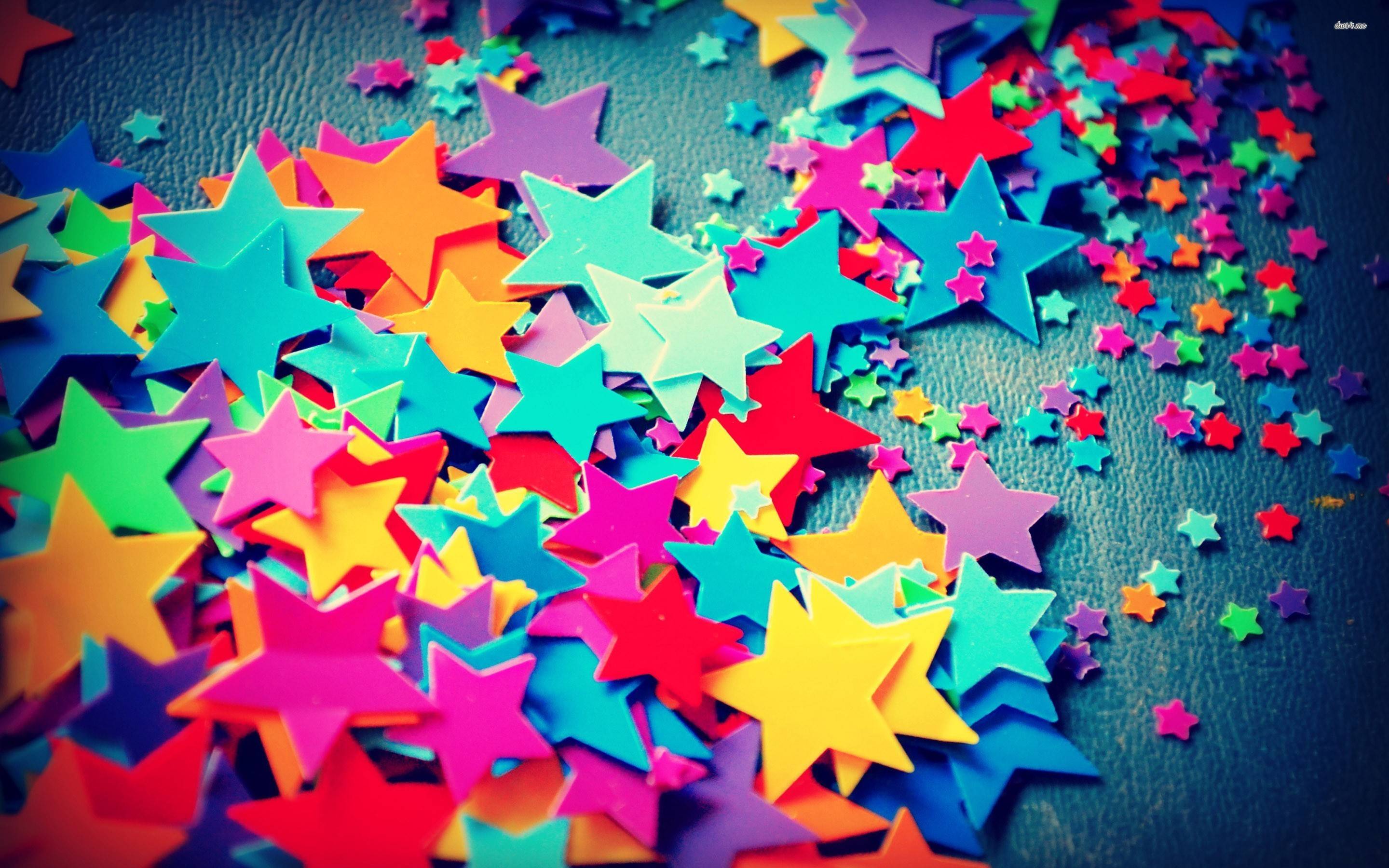 Colorful Stars Wallpaper Free Colorful Stars Background