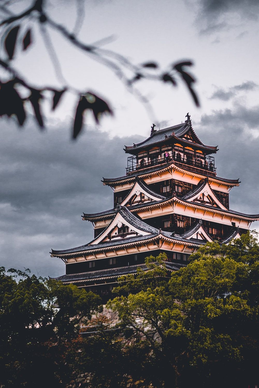 Japanese Castle Picture. Download Free Image