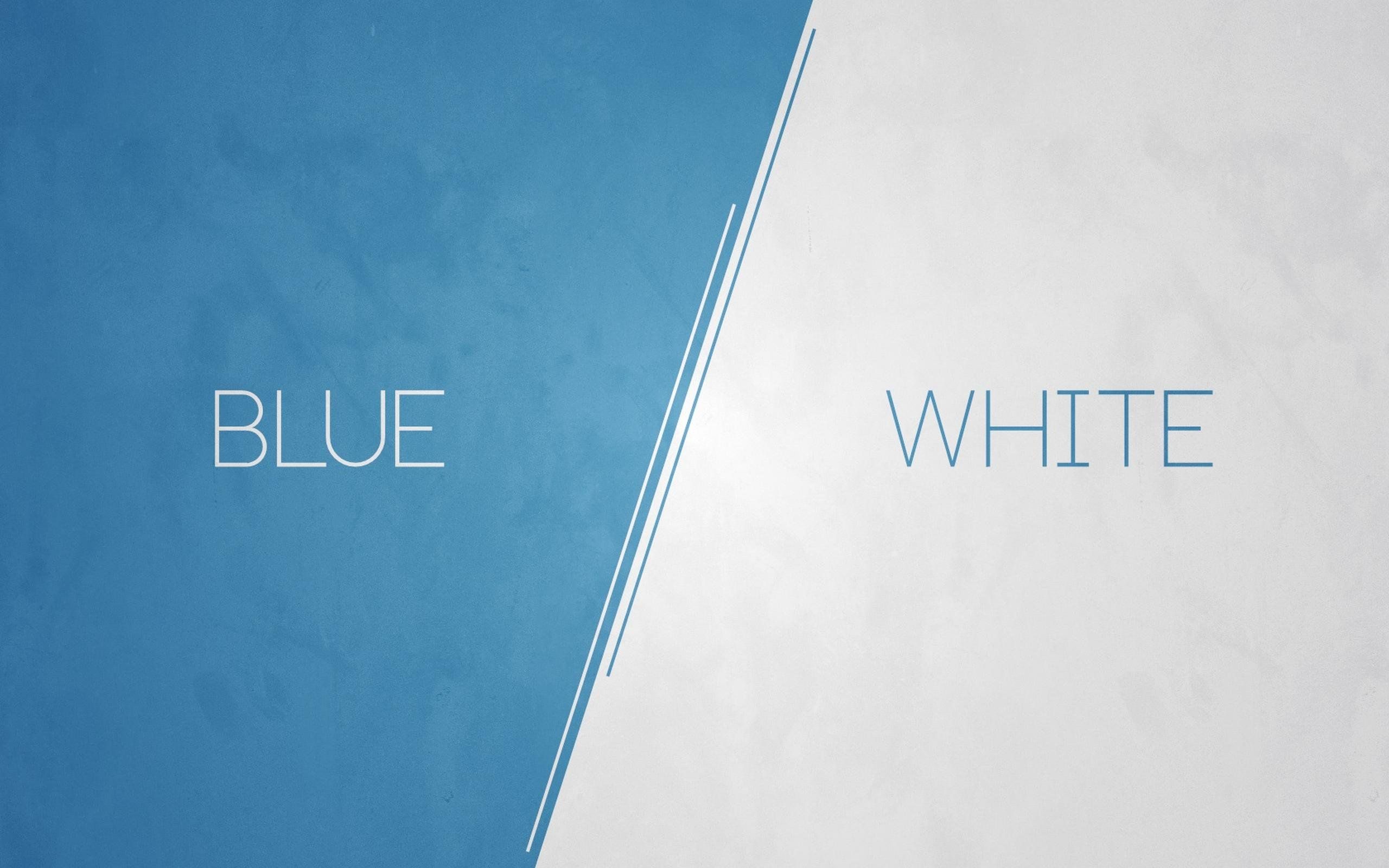 Blue White HD wallpaper