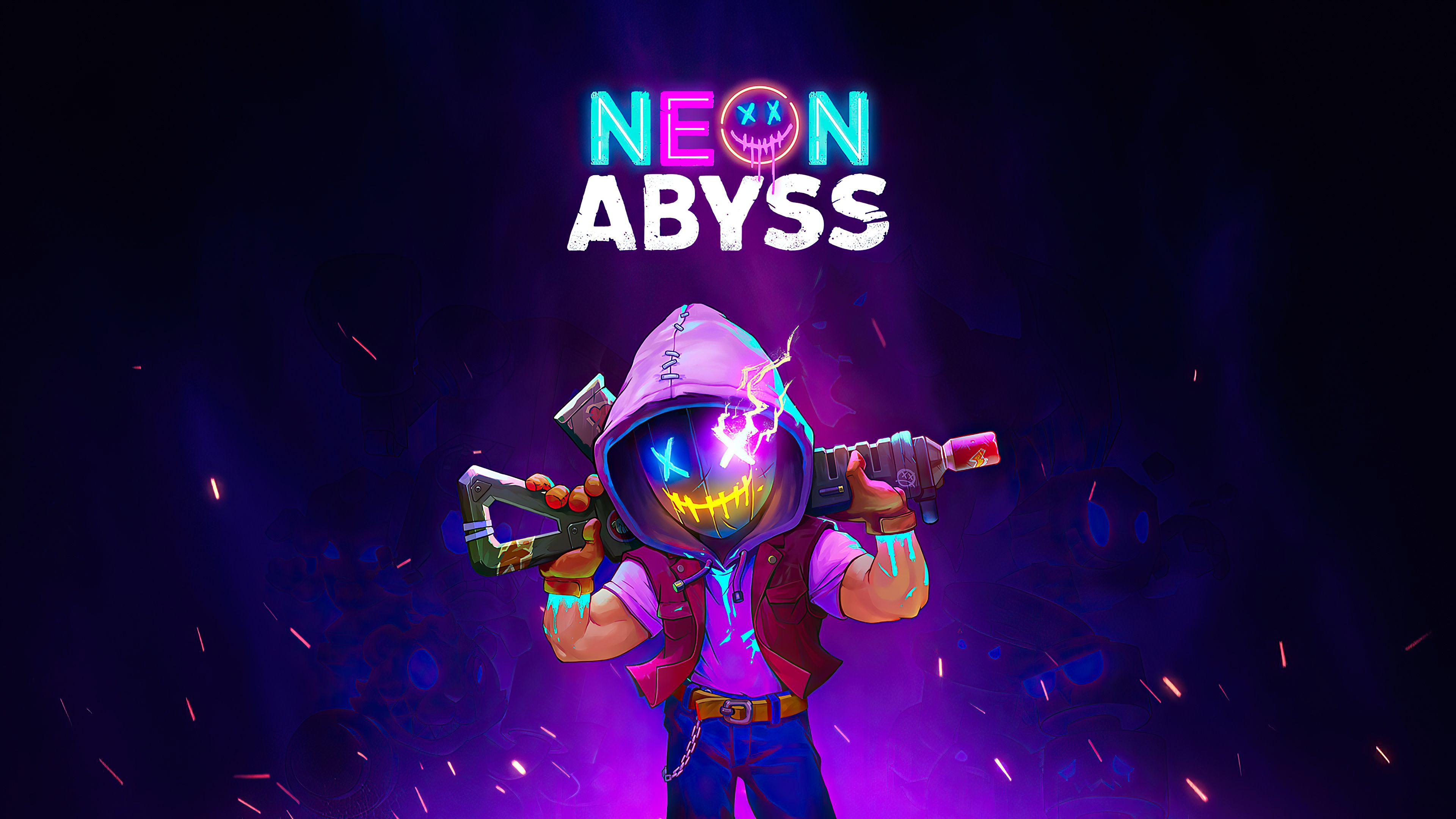 Wallpaper 4k Neon Abyss Neon Abyss 2020 game wallpaper 4k, Neon Abyss wallpaper