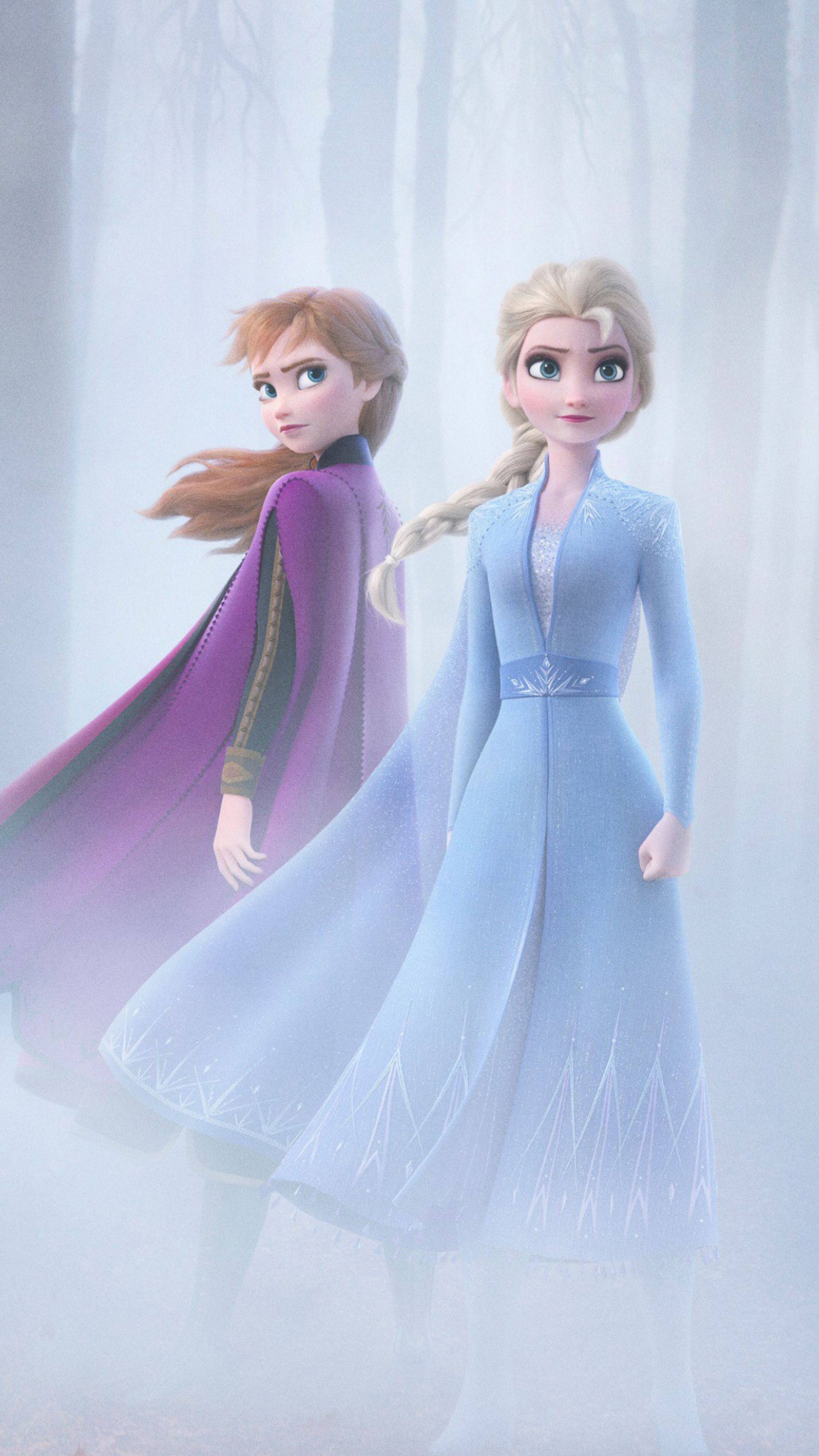 Anna And Elsa In Frozen 2 4k In 2160x3840 Resolution. Disney princess elsa, Disney frozen elsa art, Frozen picture