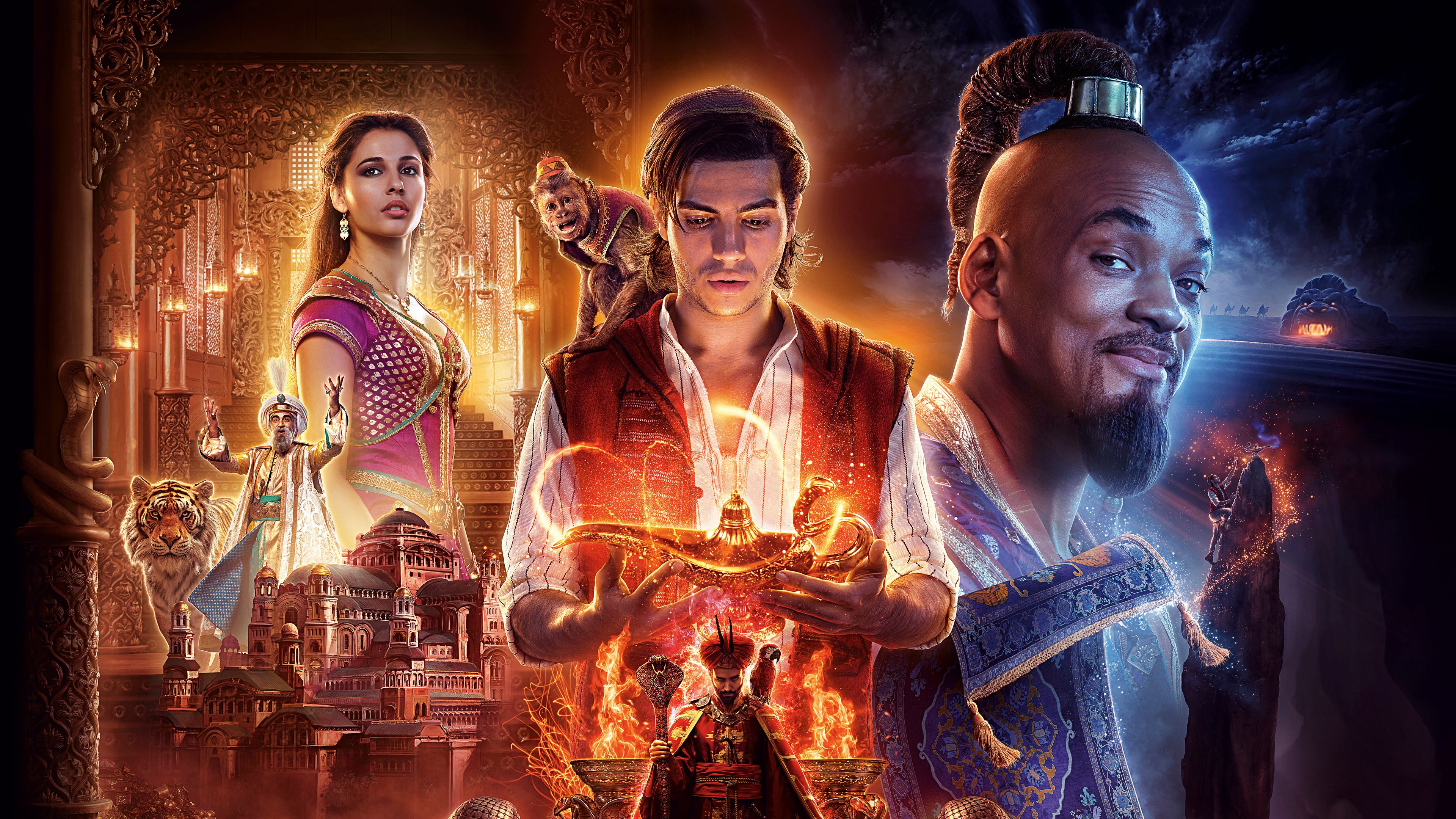 Wallpaper 4k Aladdin 2019 Movie 4k Wallpaper