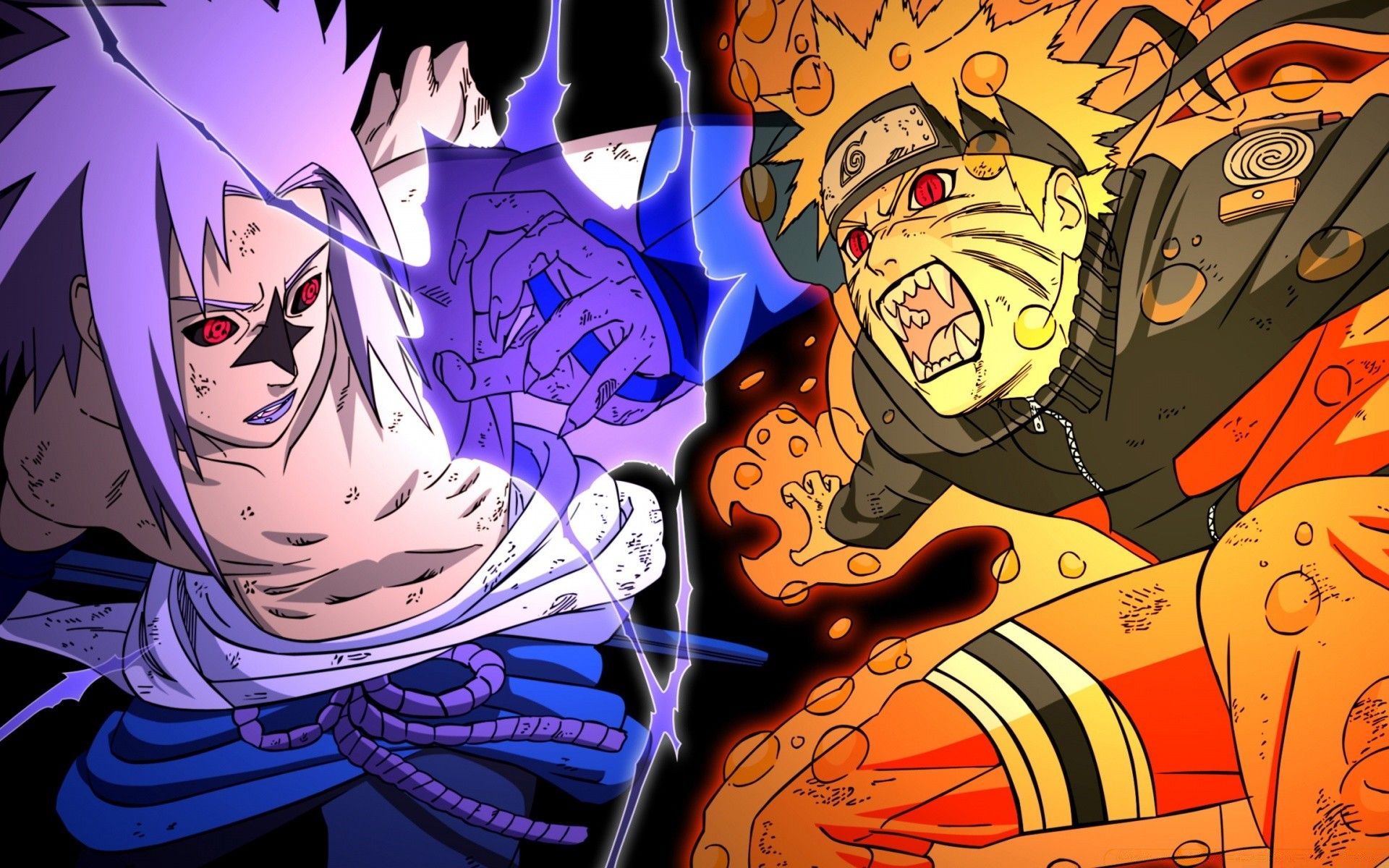 Naruto vs Sasuke