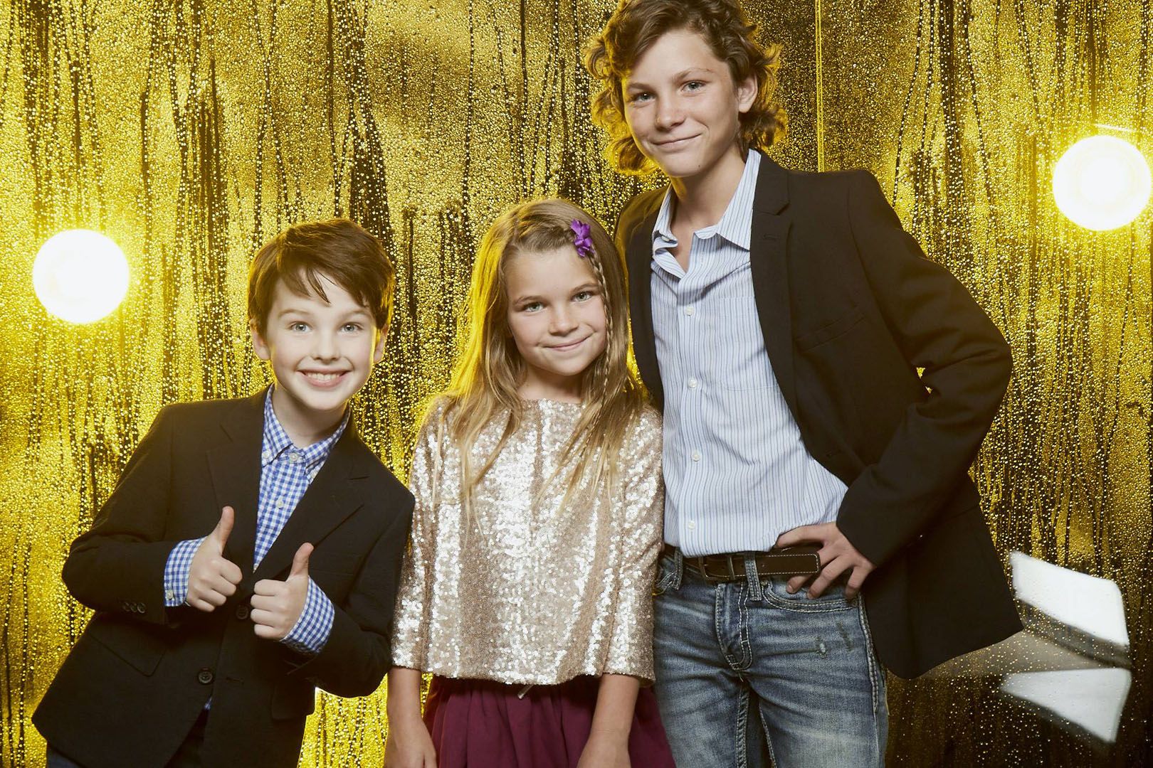 Young Sheldon Cast Members Couldn't Be Any Cuter! Magazine Photo