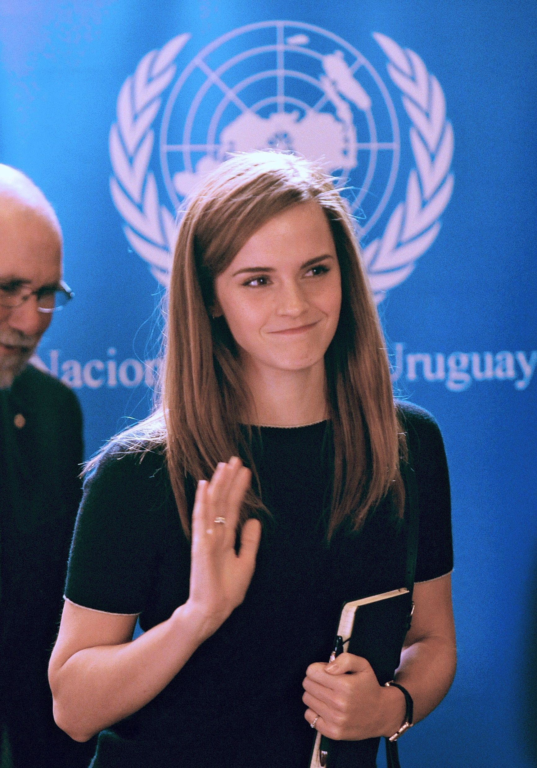 Emma Watson travels to Uruguay for UN