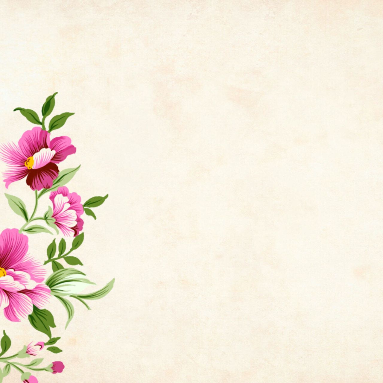 Blooming flowers wallpaper, background, floral, border, garden frame, vintage • Wallpaper For You HD Wallpaper For Desktop & Mobile