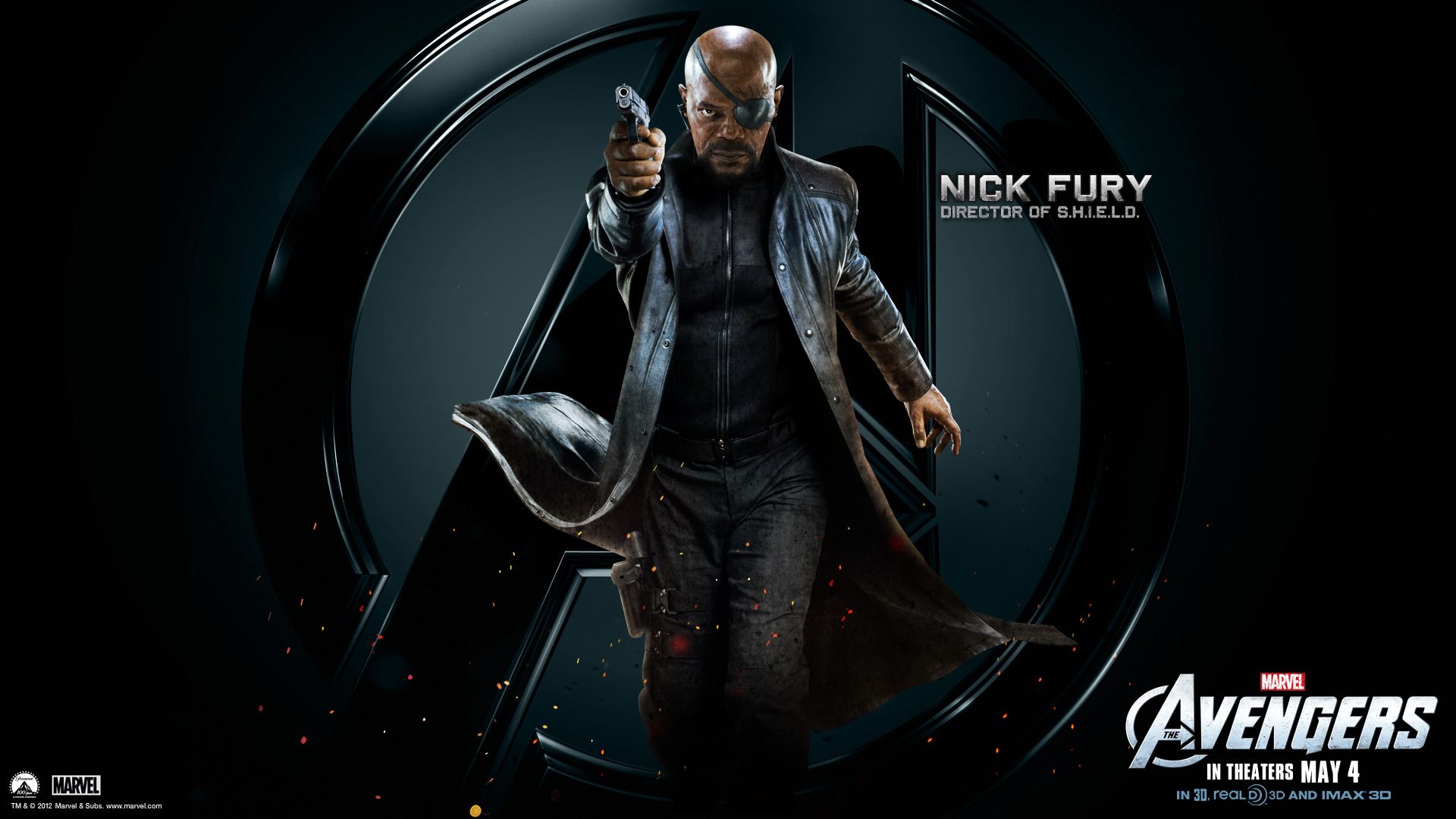 Nick Fury Wallpaper