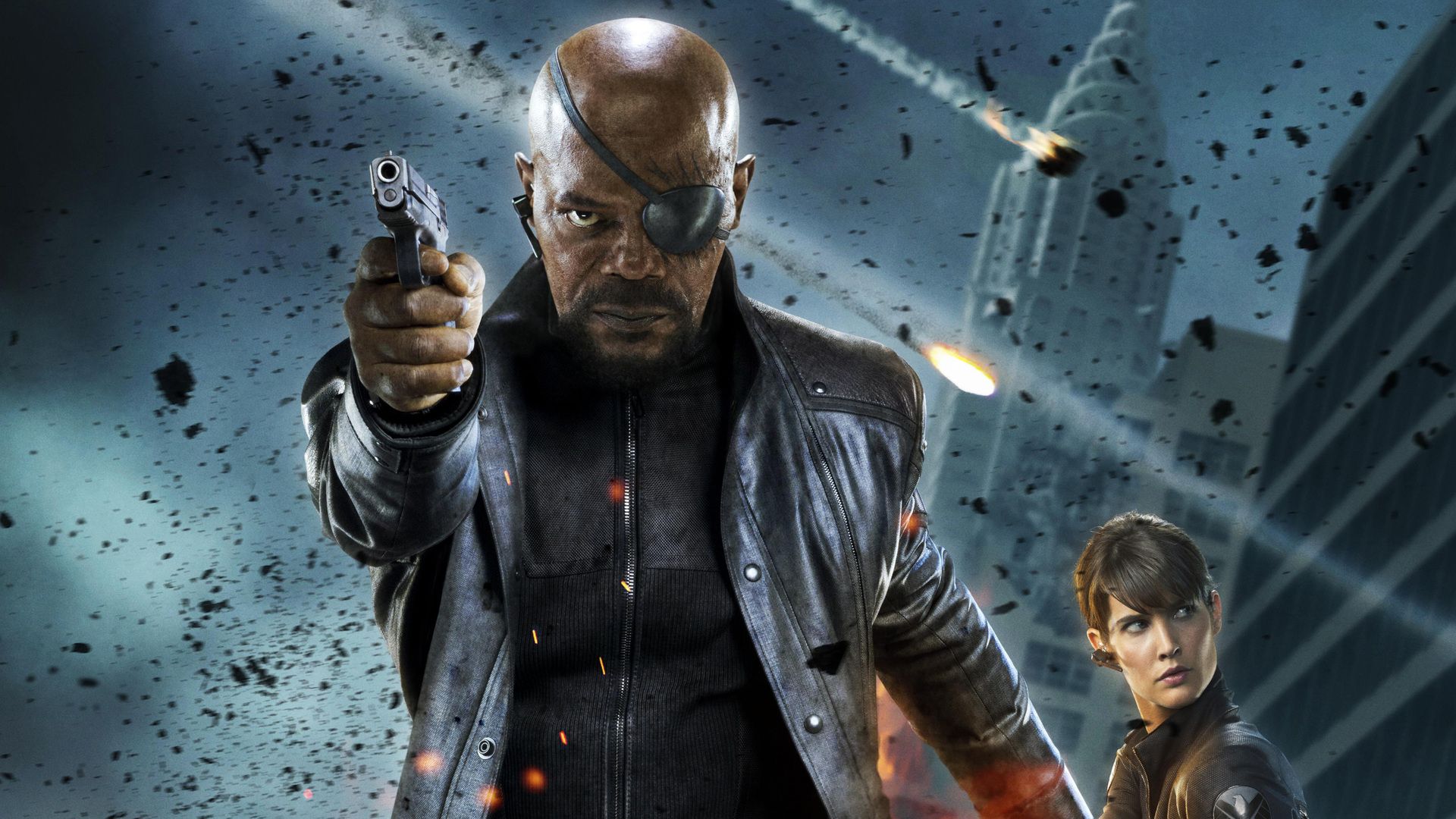 Nick Fury And Maria Hill Laptop Full HD 1080P HD 4k Wallpaper, Image, Background, Photo and Picture